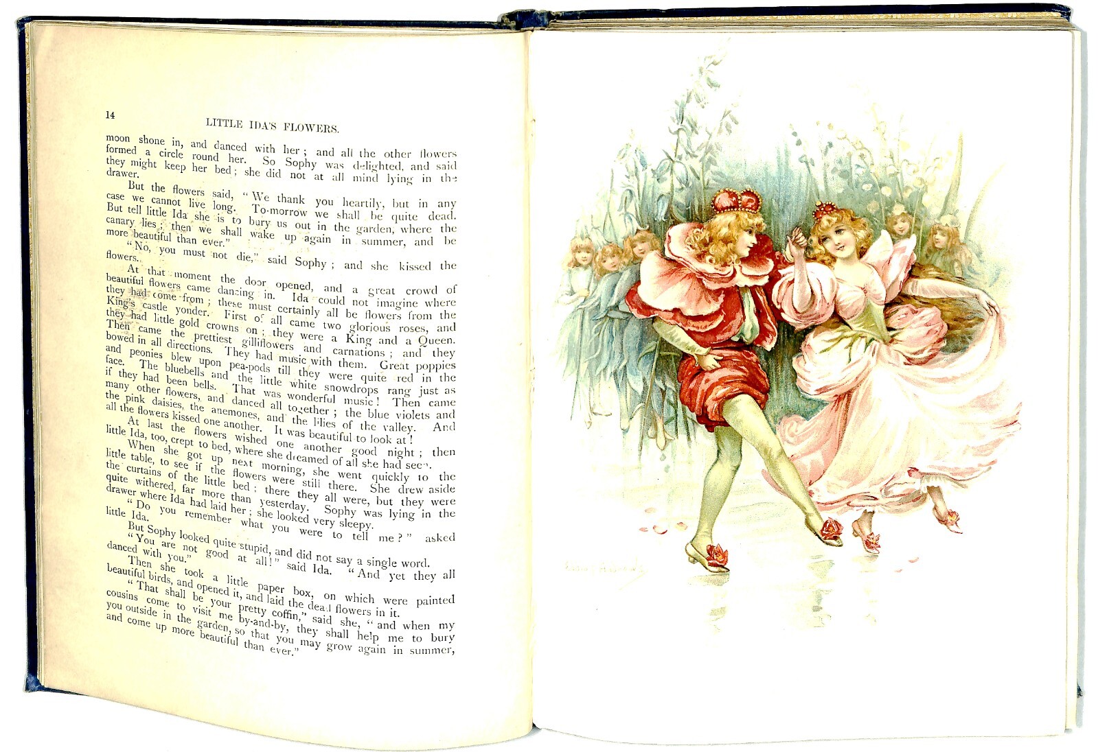 HANS ANDERSEN’S FAIRY TALES children’s luxury edition illustrated book Tuck 4644