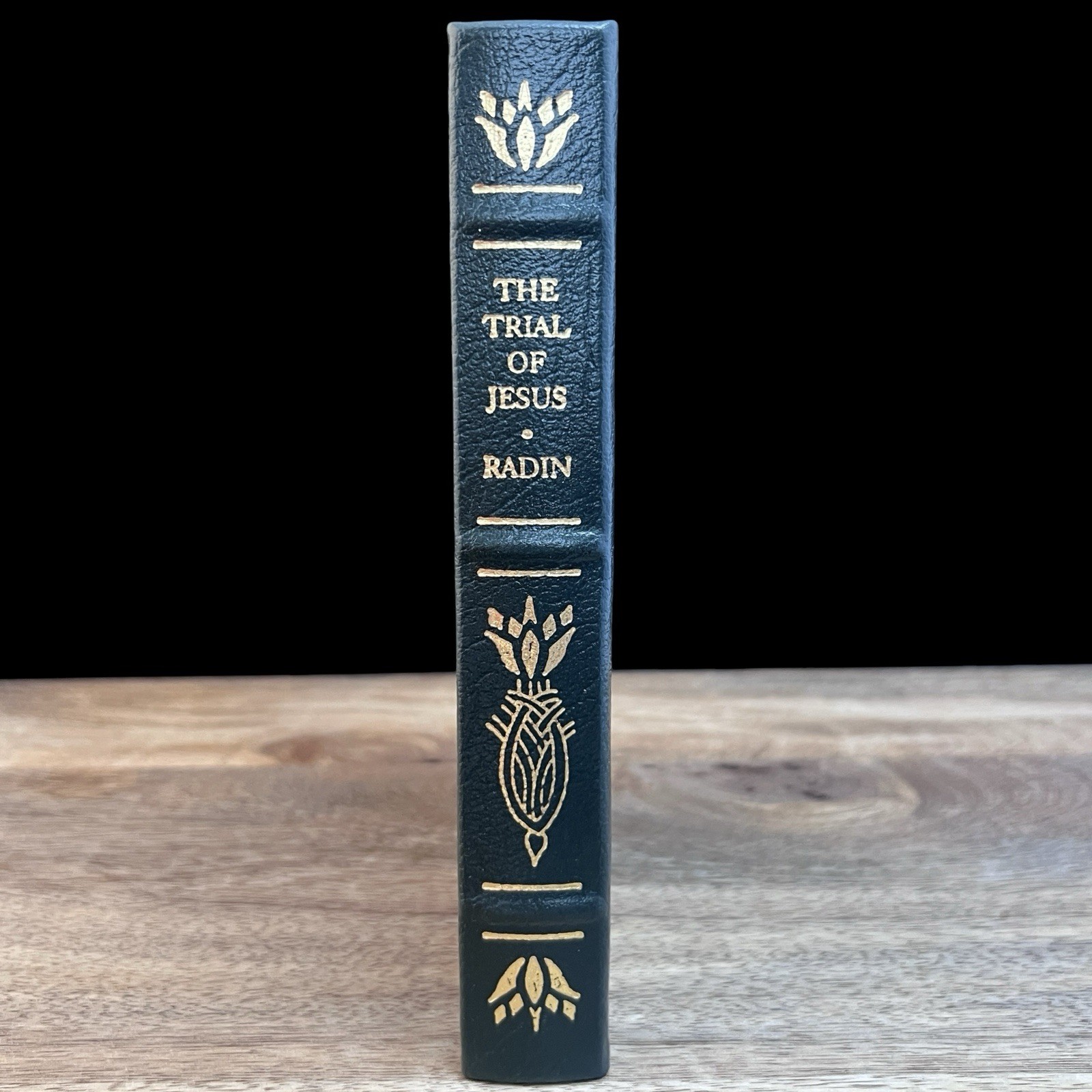 TRIAL OF JESUS Max Radin Gryphon Full Leather Binding, Gilt Edges