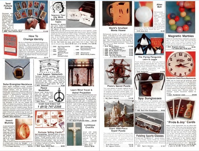 8 old Johnson Smith Co. Curios Gags Jokes Toys Gifts Fun Novelty Catalogs on DVD