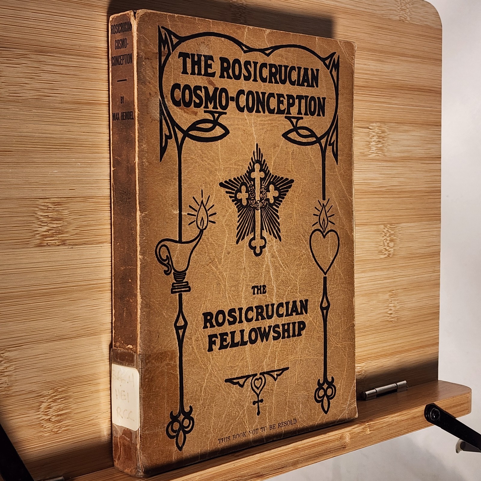The Rosicrucian Cosmo-Conception, Max Heindel, 1927 10th Edition HC