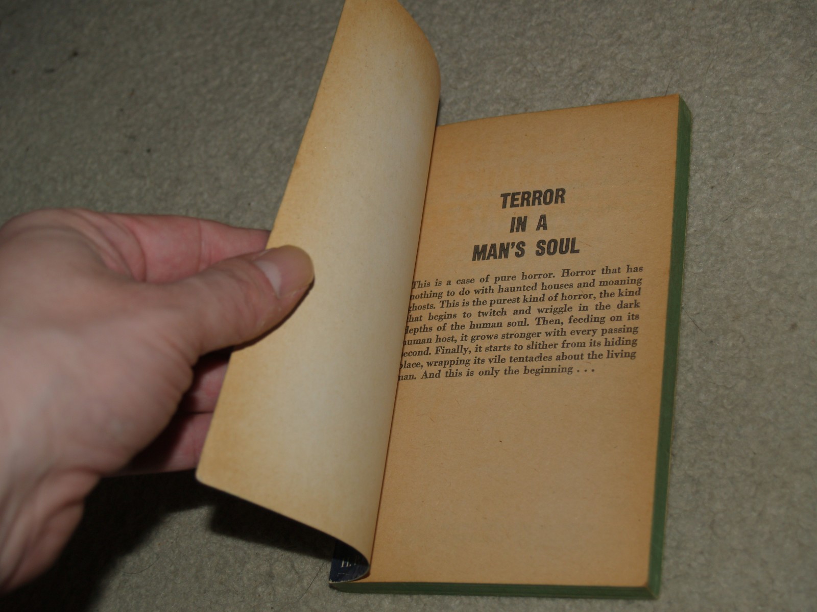 H P Lovecraft / THE CASE OF CHARLES DEXTER WARD 1969 paperback Belmont