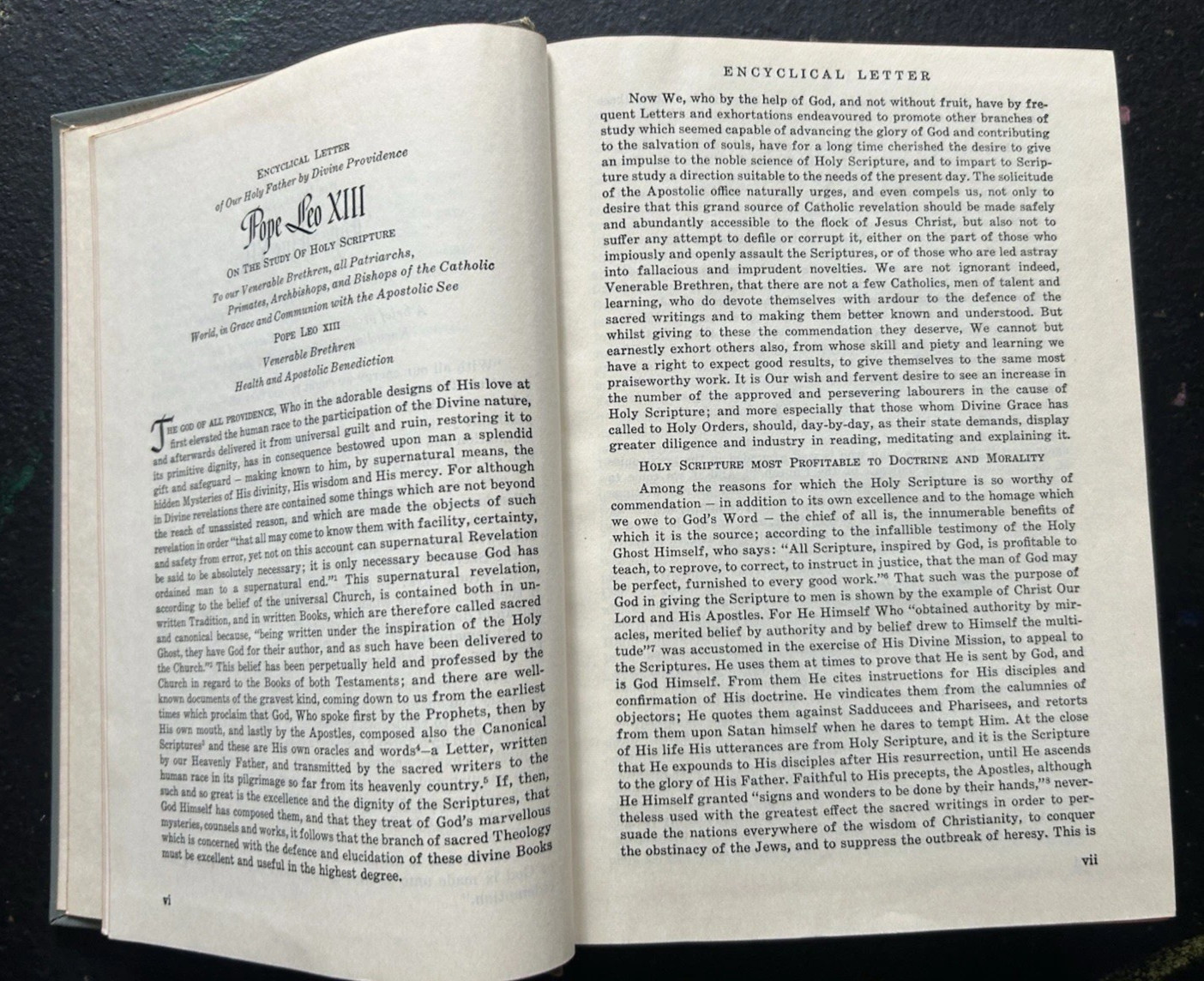 Vtg. Benzinger Brothers, New American Catholic Holy Bible, Confraternity Version