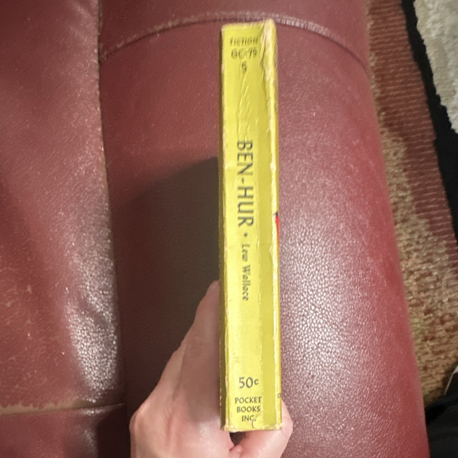 Pocket Books Lew Wallace Ben-Hur A Tale of the Christ Softcover Vintage