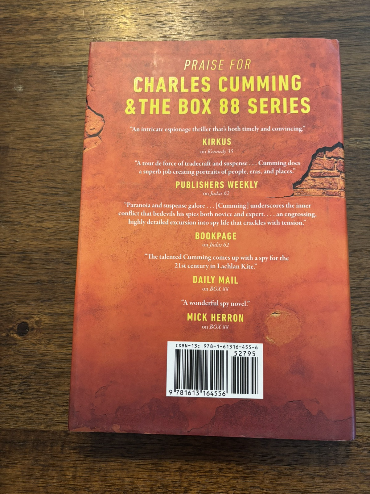 SIGNED Kennedy 35 By Charles Cumming 1st Printing First Edition 2023 HCDJ