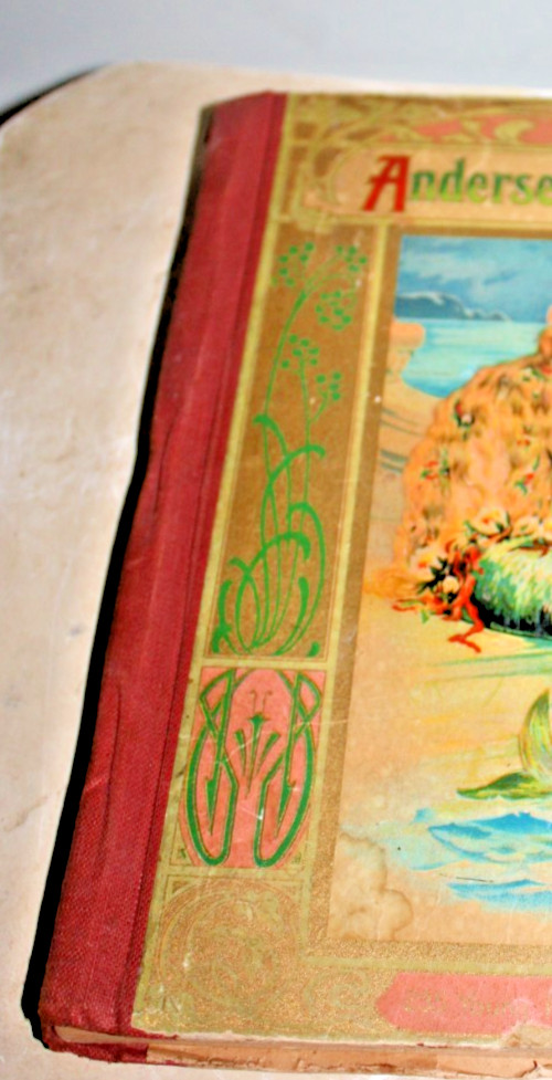 Early Rare Antique Andersen Fairy Tales By Hans Christian Andersen Gold Mermaid