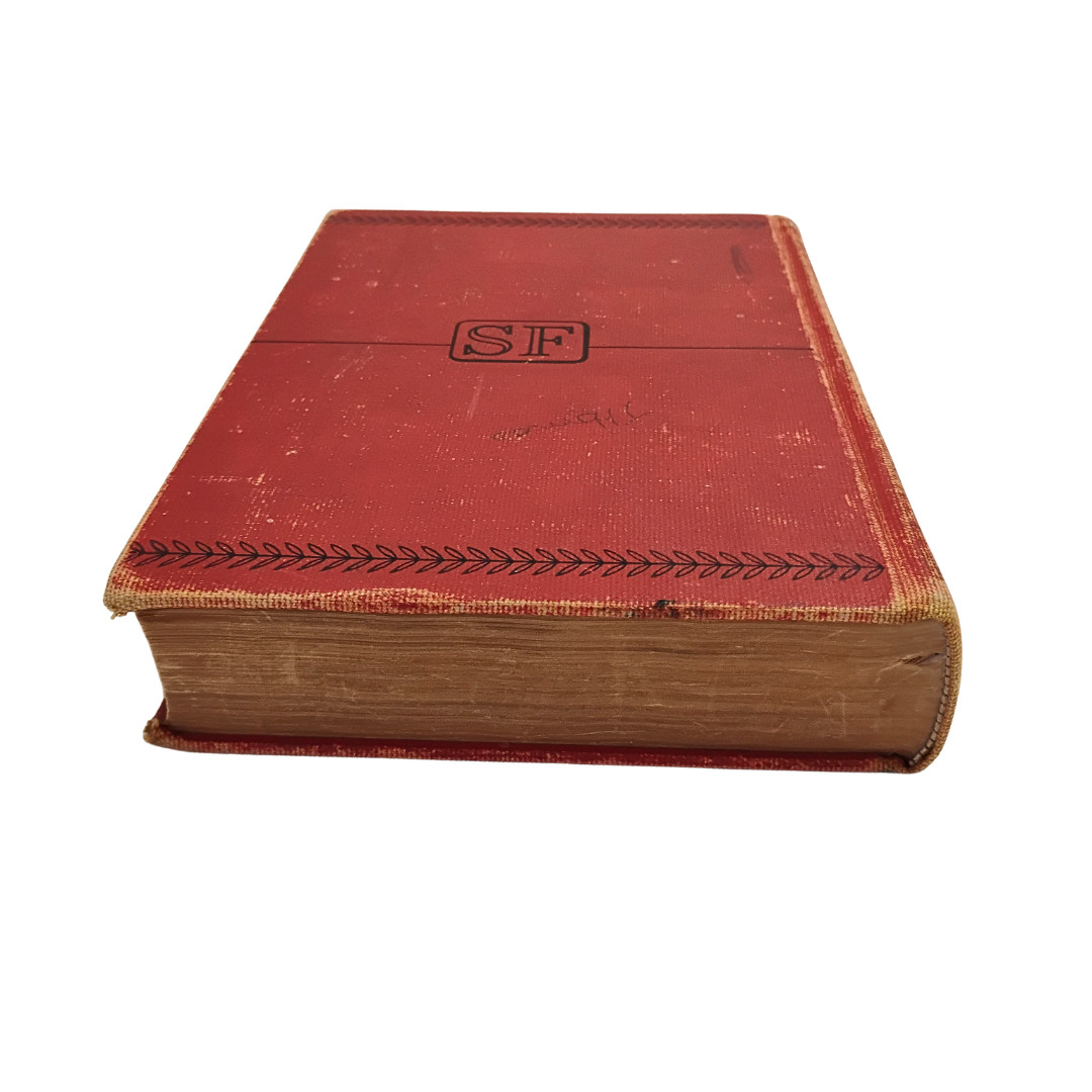 Rare Error – Mis-bound | 1942 Thorndike Century Junior Dictionary | Upside Down