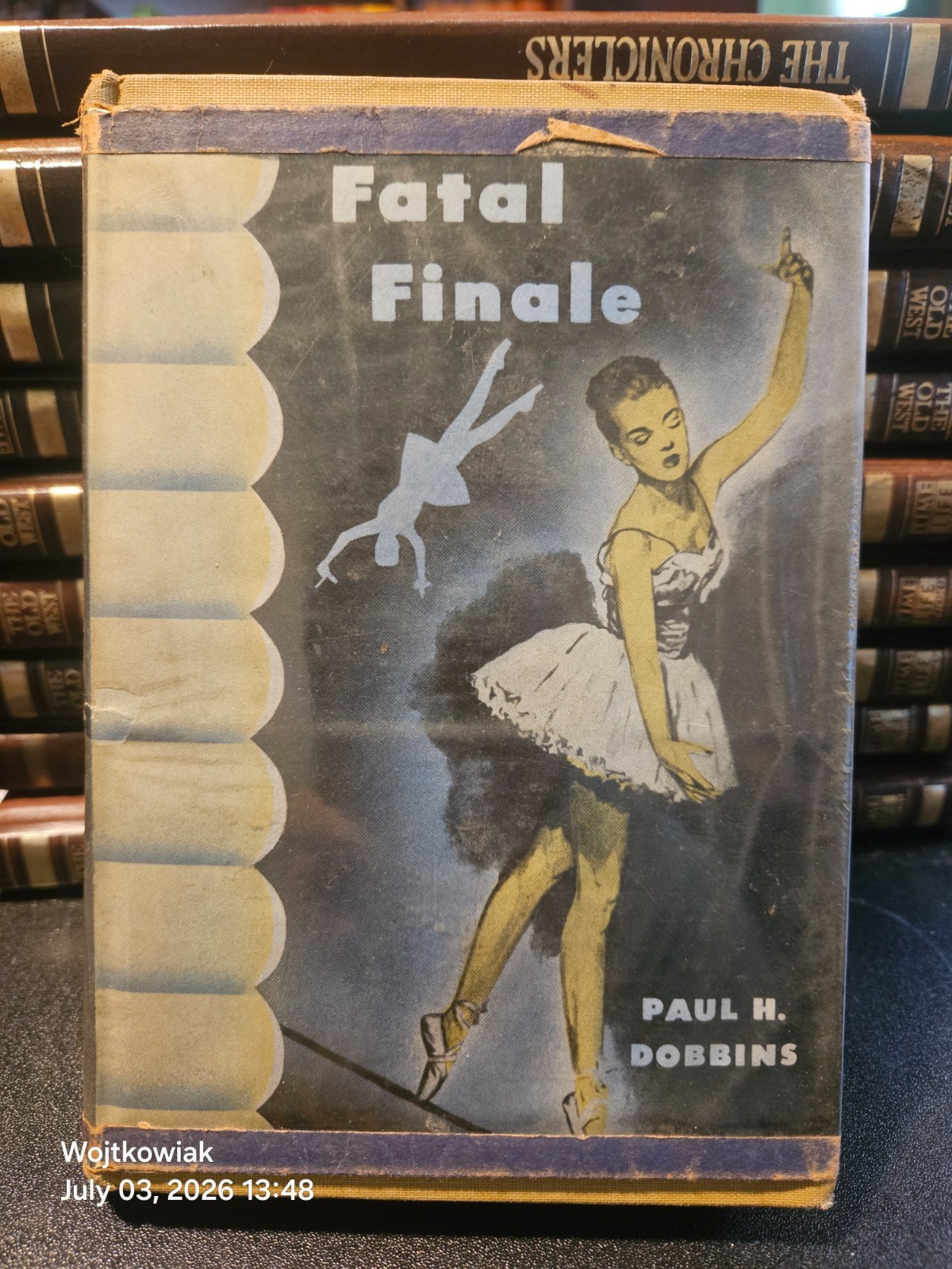 110# Fatal Finale Paul H Dobbins 1949 Phoenix Press Scarce Vintage HC