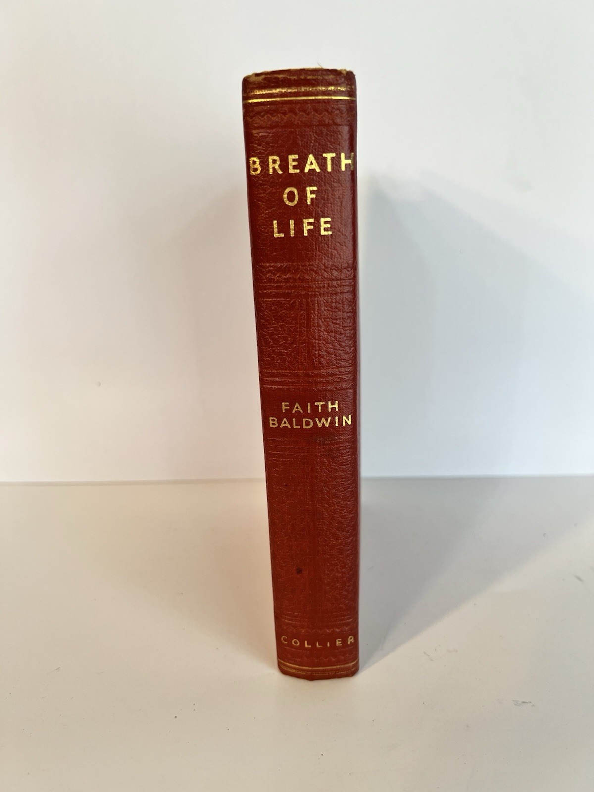 Vintage 1942 Breath of Life Faith Baldwin Hardcover P.F. Collier Red Book