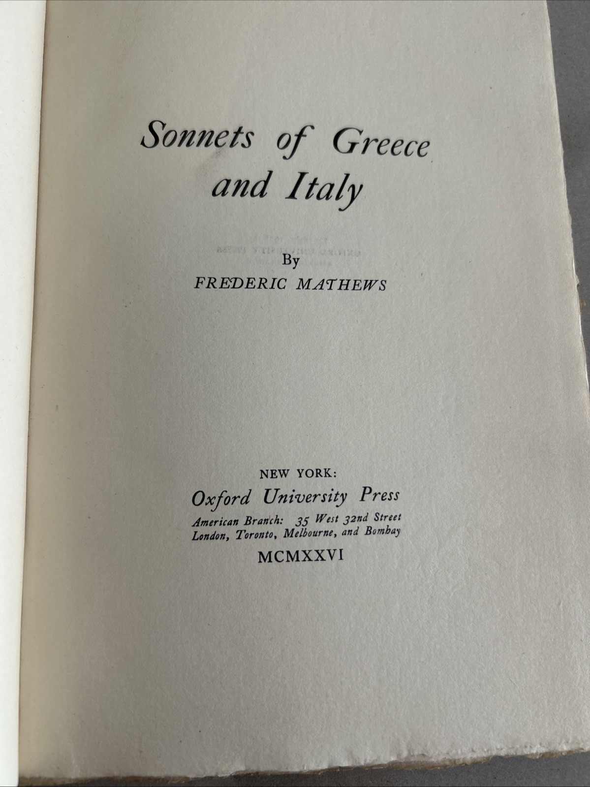 SIGNED Joseph Heller 1926 1st Ed Sonnets of Greece and Italy Mathews Oxford UP