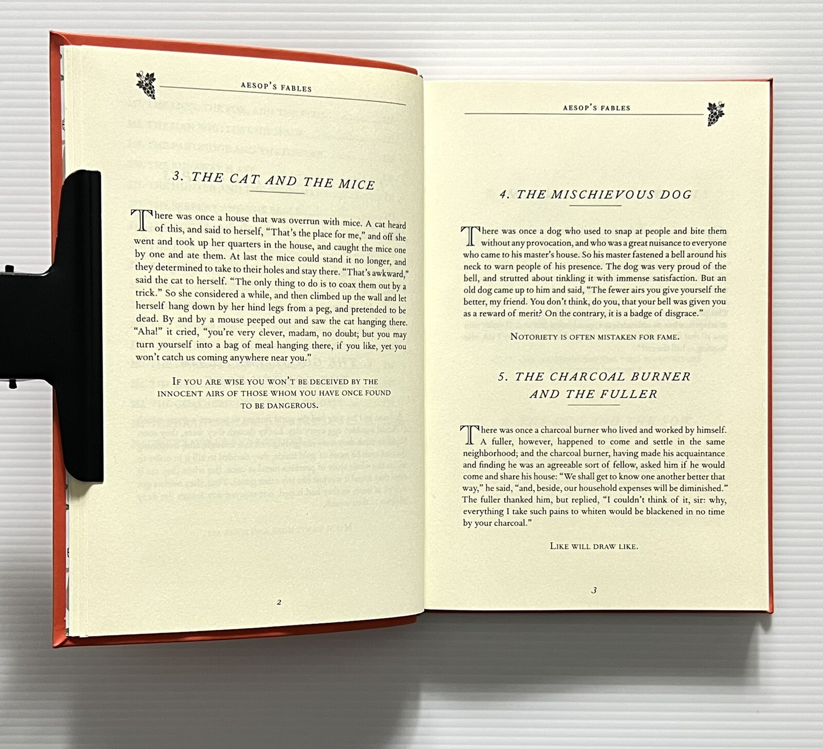 Aesop’s Fables Illustrated by Rackham Word Cloud Classics Faux Leather 2013