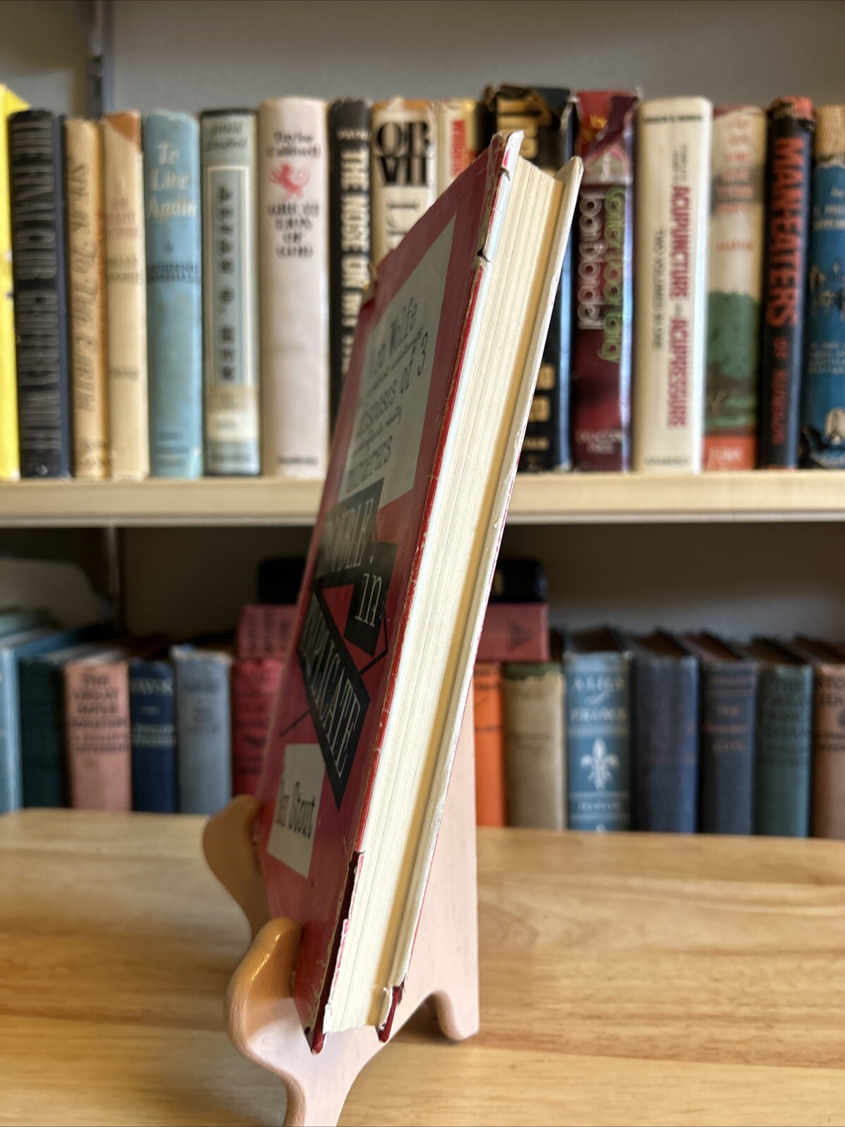 Trouble in Triplicate, A Nero Wolfe mystery by Rex Stout 1949 Viking HCDJ