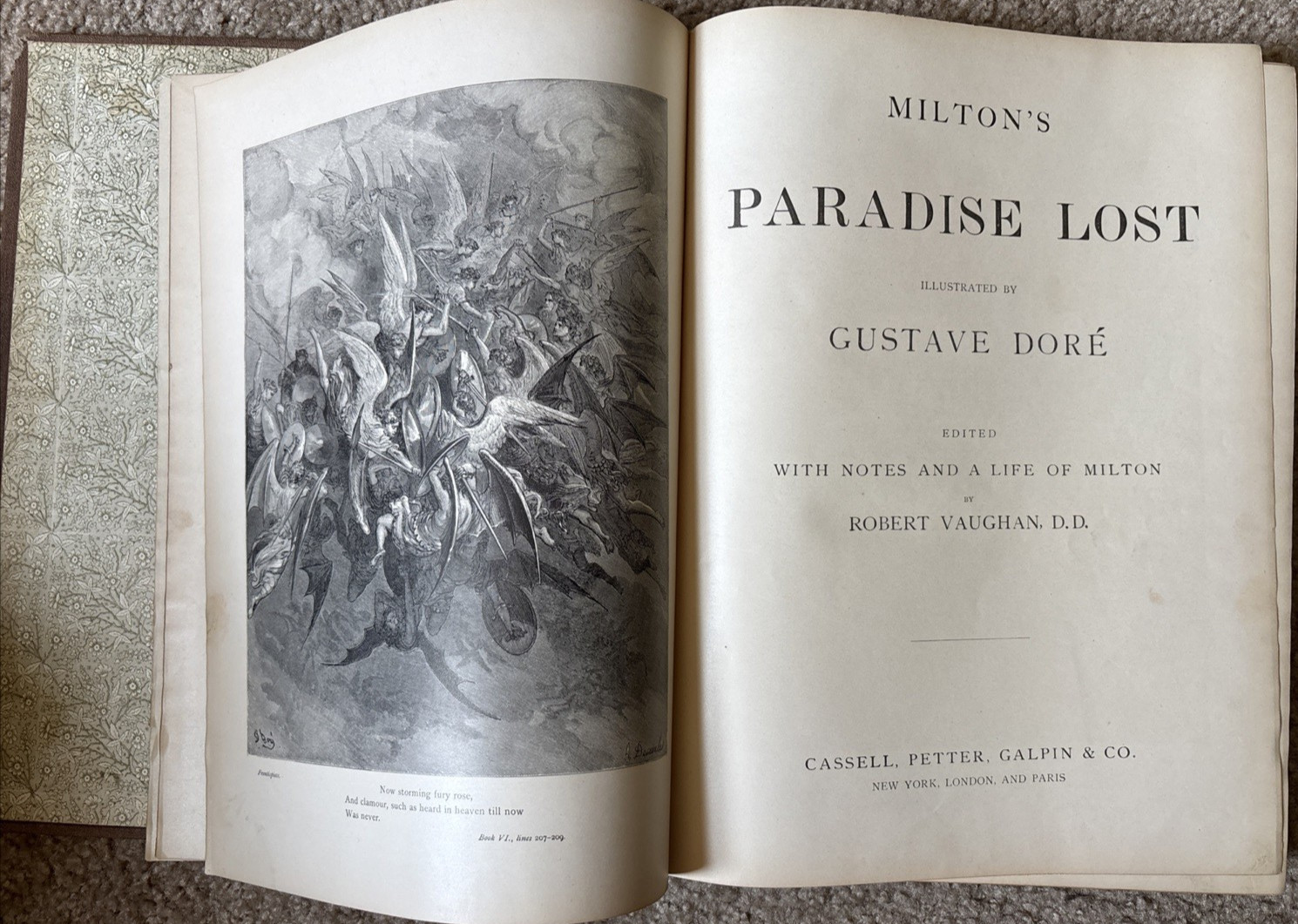 VTG Milton’s Paradise Lost by Gustave Dore