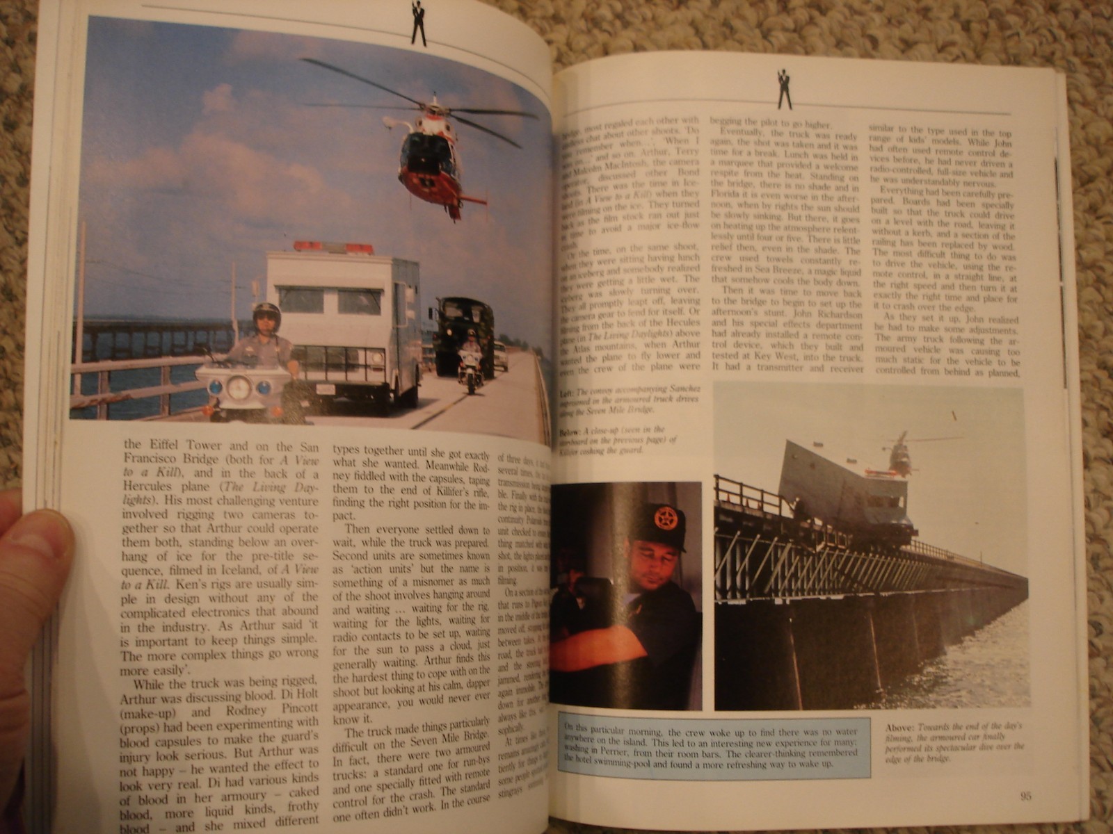 The Making Of A Licence To Kill movie tie in trade paperback 1989 James Bond 007