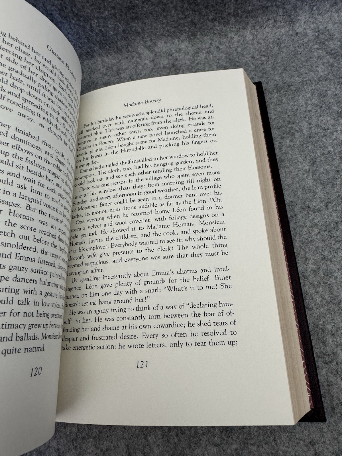 Madame Bovary Franklin Library 1979 Leather Gilt Illustrated Flaubert