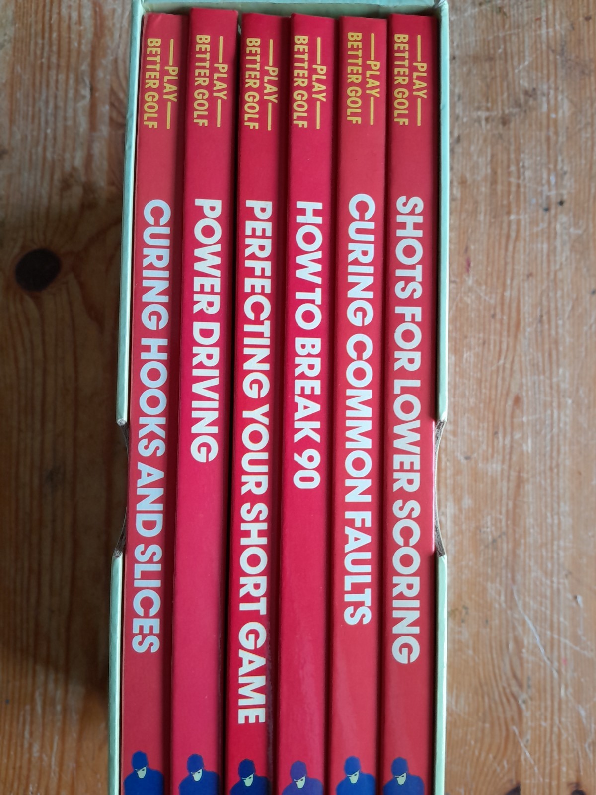 Play Better Golf – Series of Six Titles by Beverly Lewis – illustrated slip case