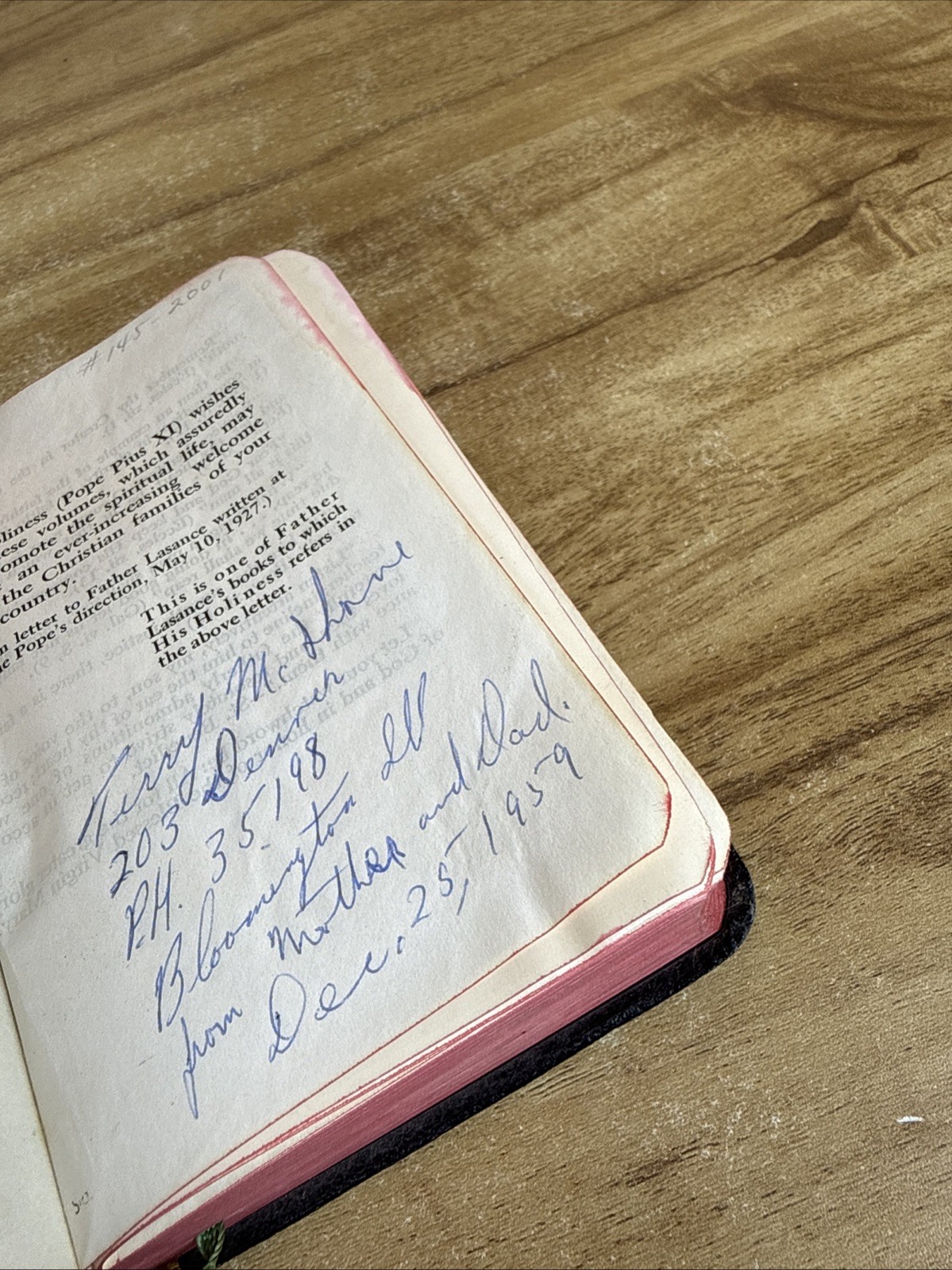 1952 The Young Man’s Guide by Father Lasance Book Catholic Devotional