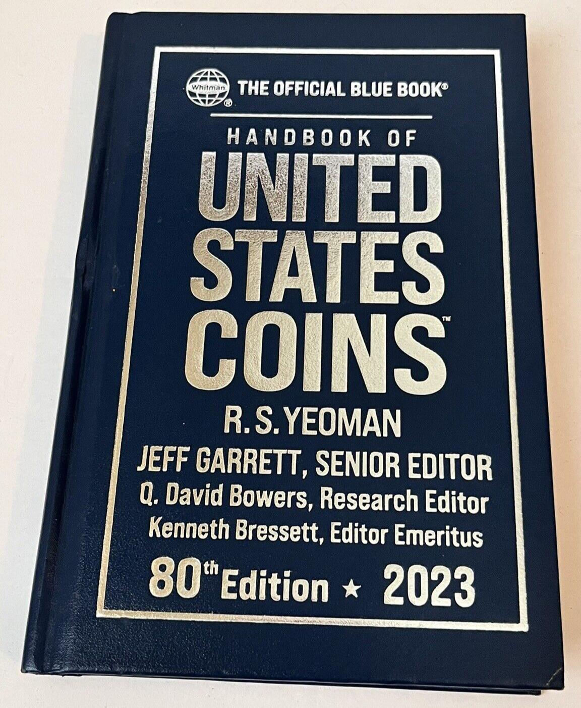 Handbook of United States Coins 2023 (Blue Book) Hardcover 80th Edition