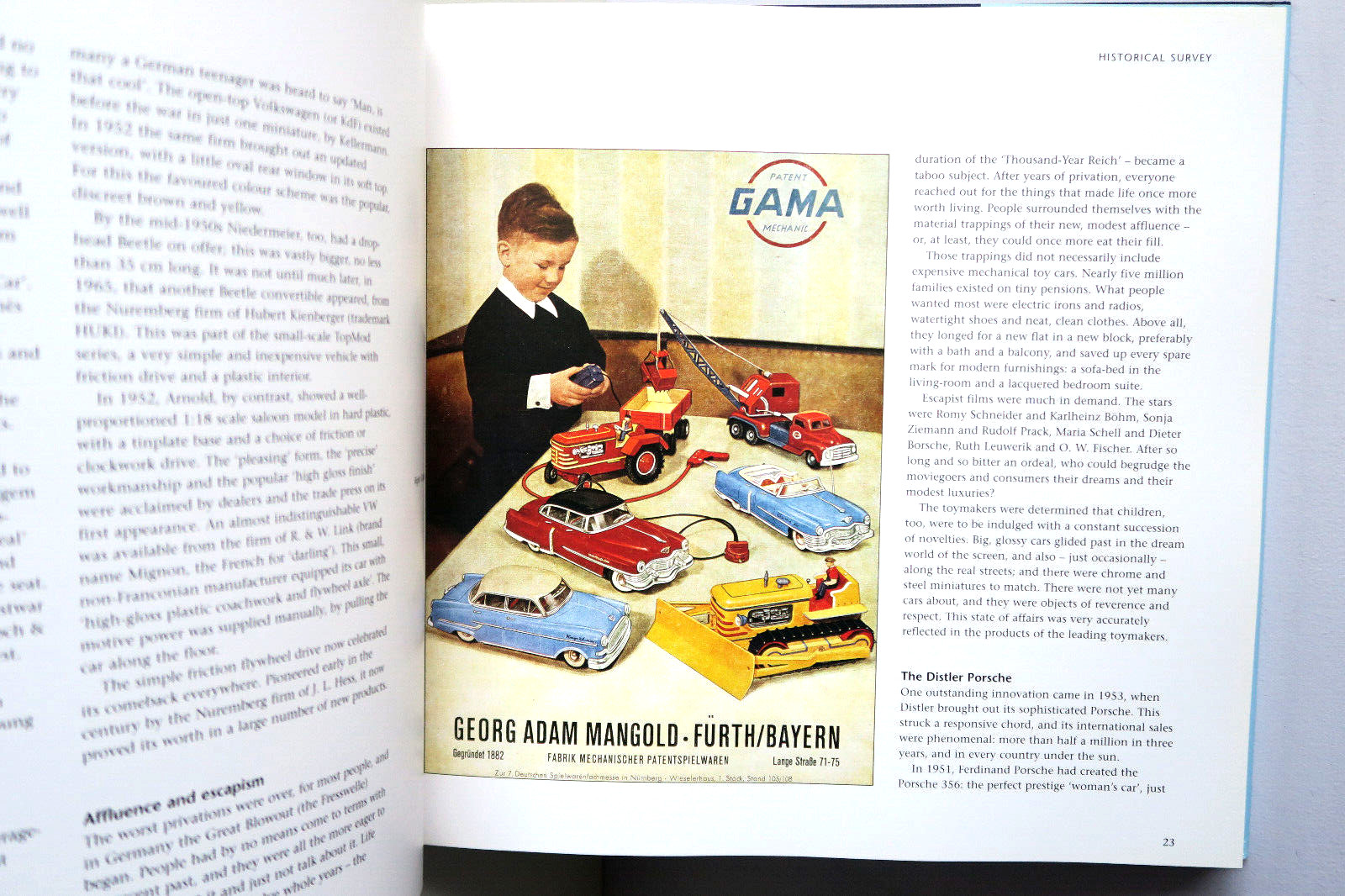 Tin Dream Machines: German Tinplate Toy Cars and Motorcycles 1950s 60s HC/DJ
