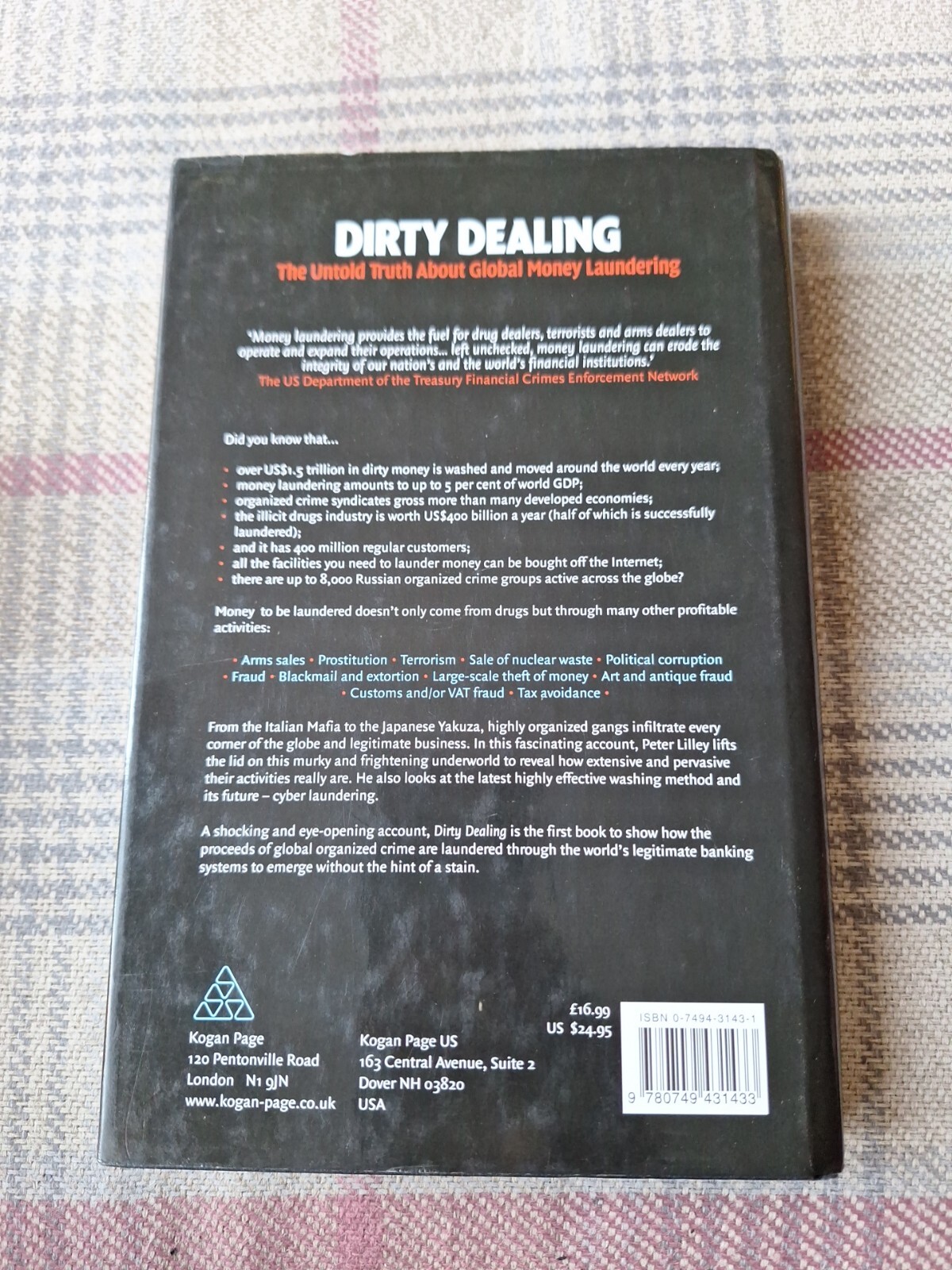 DIRTY DEALING: A GLOBAL OVERVIEW OF MONEY LANDERI by Not Available (Book, 2000)