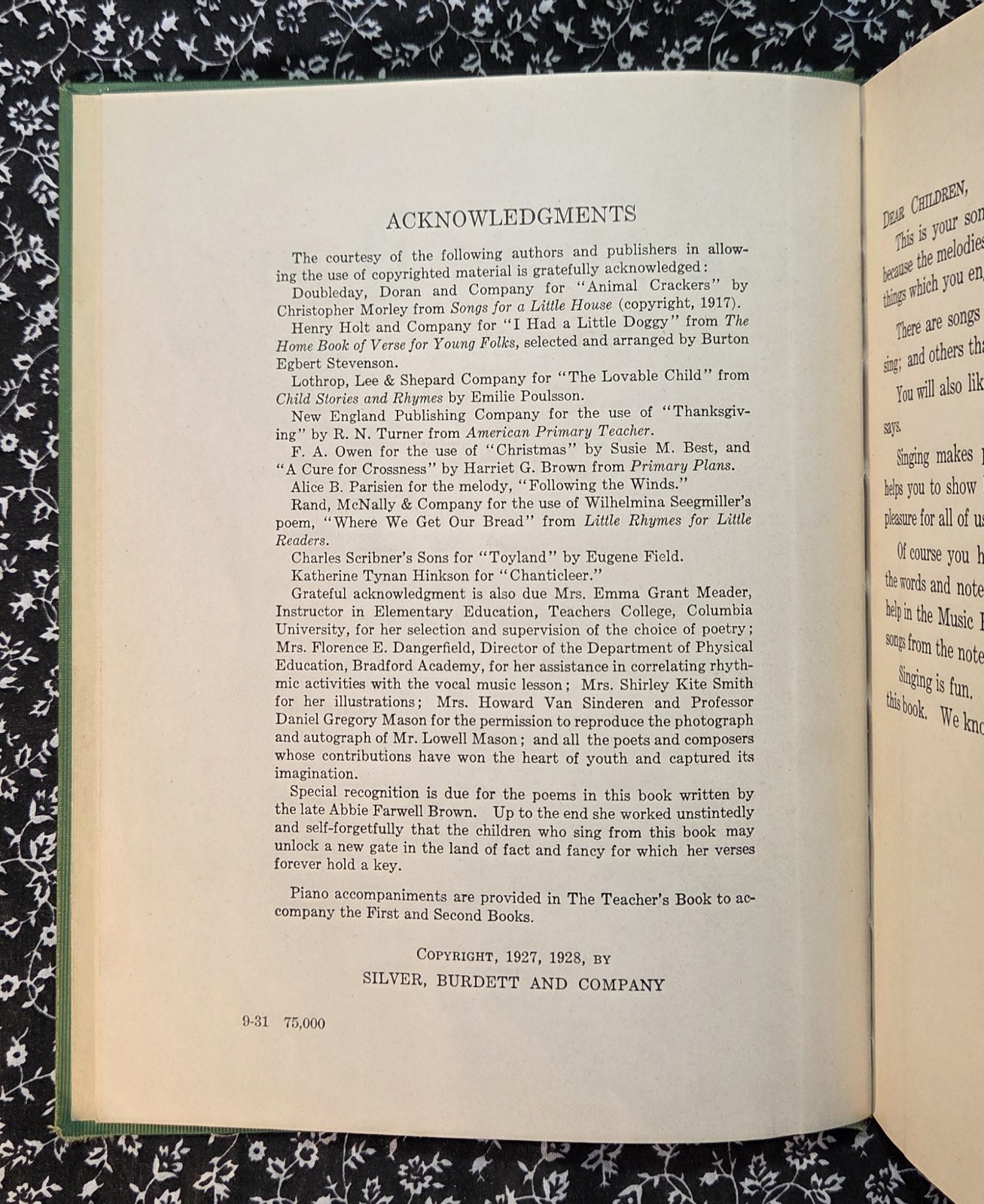 The Music Hour First Book, California State Series, Osbourne McConathy, 1931 HC