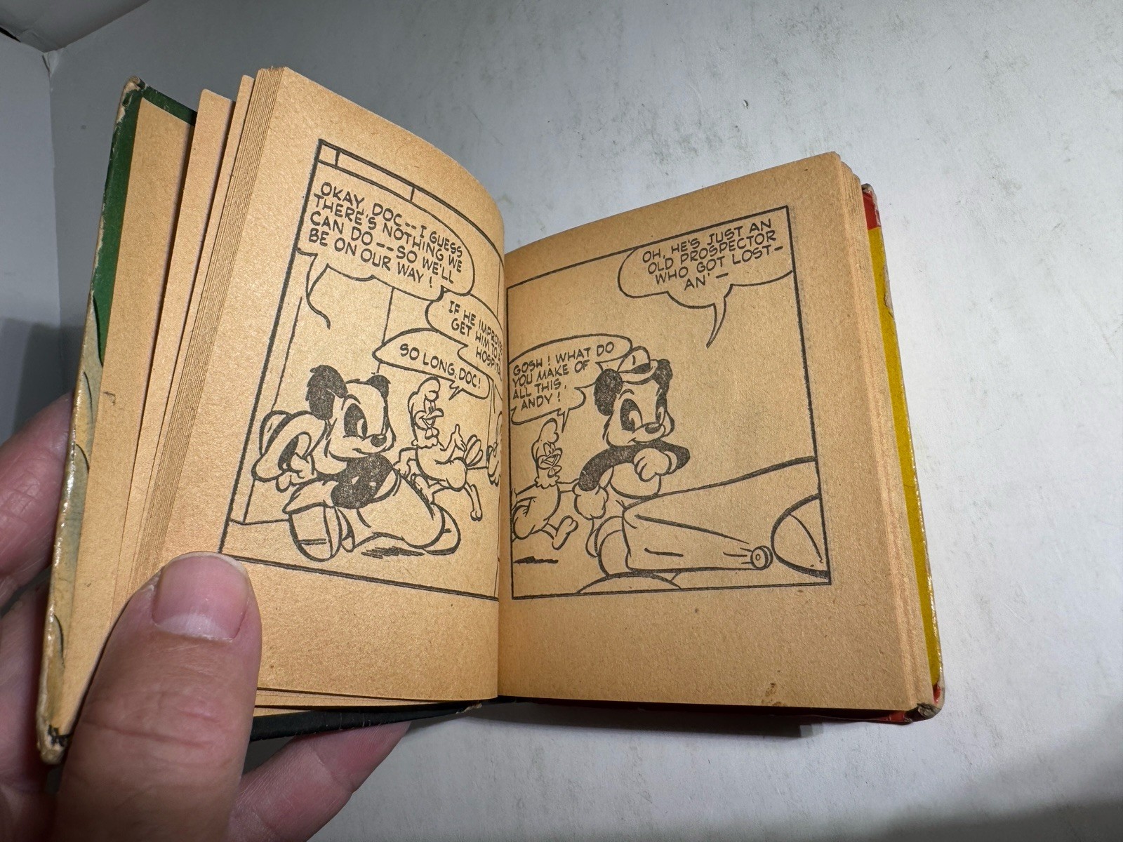 Andy Panda in the City of Ice 1948 Big Better Little Book All Pictures Comic
