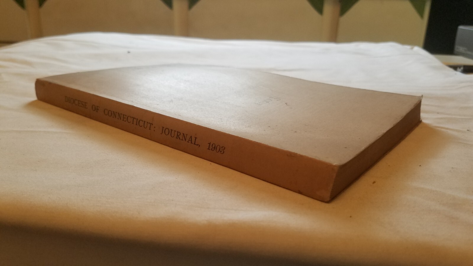 Vintage 1903 Diocese of Connecticut Journal of Convention 306 Pg. Softcover Book
