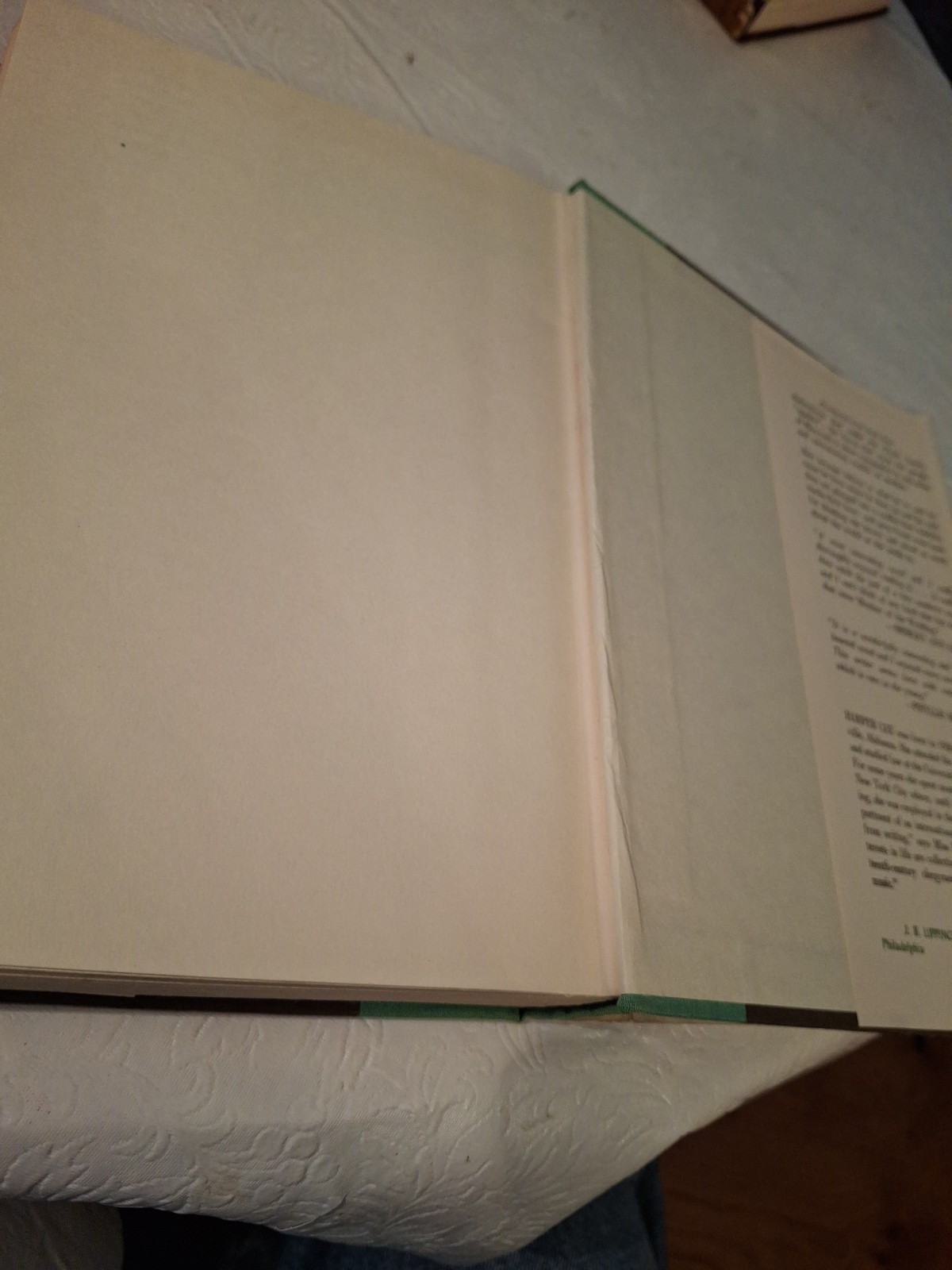 To Kill a Mockingbird by Harper Lee 1st Ed. 9th Impression “W” HCDJ 1960