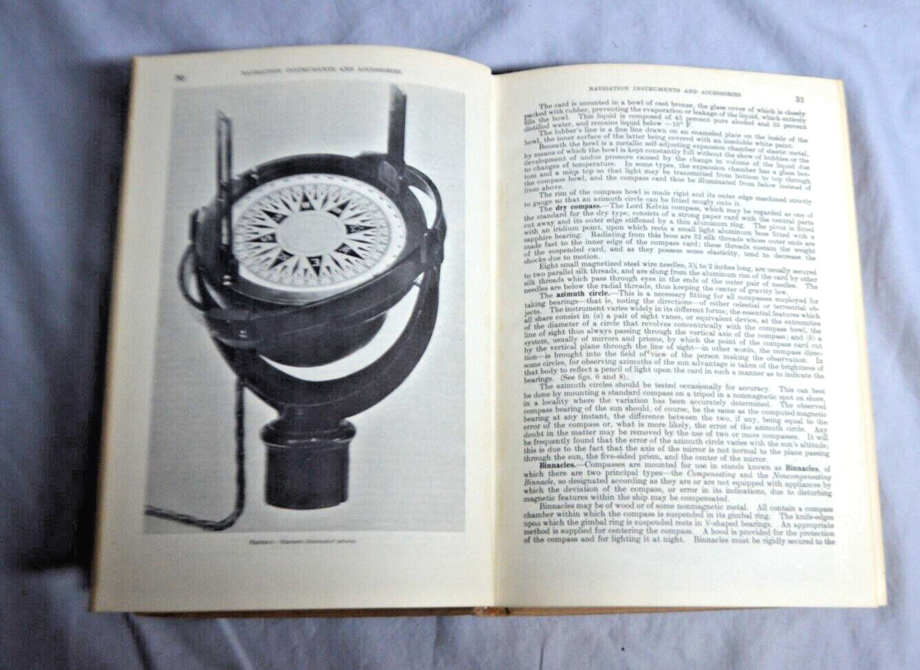 RARE 1938 Revised Edit American Practical Navigator Bowditch Pub No. 9 VINTAGE