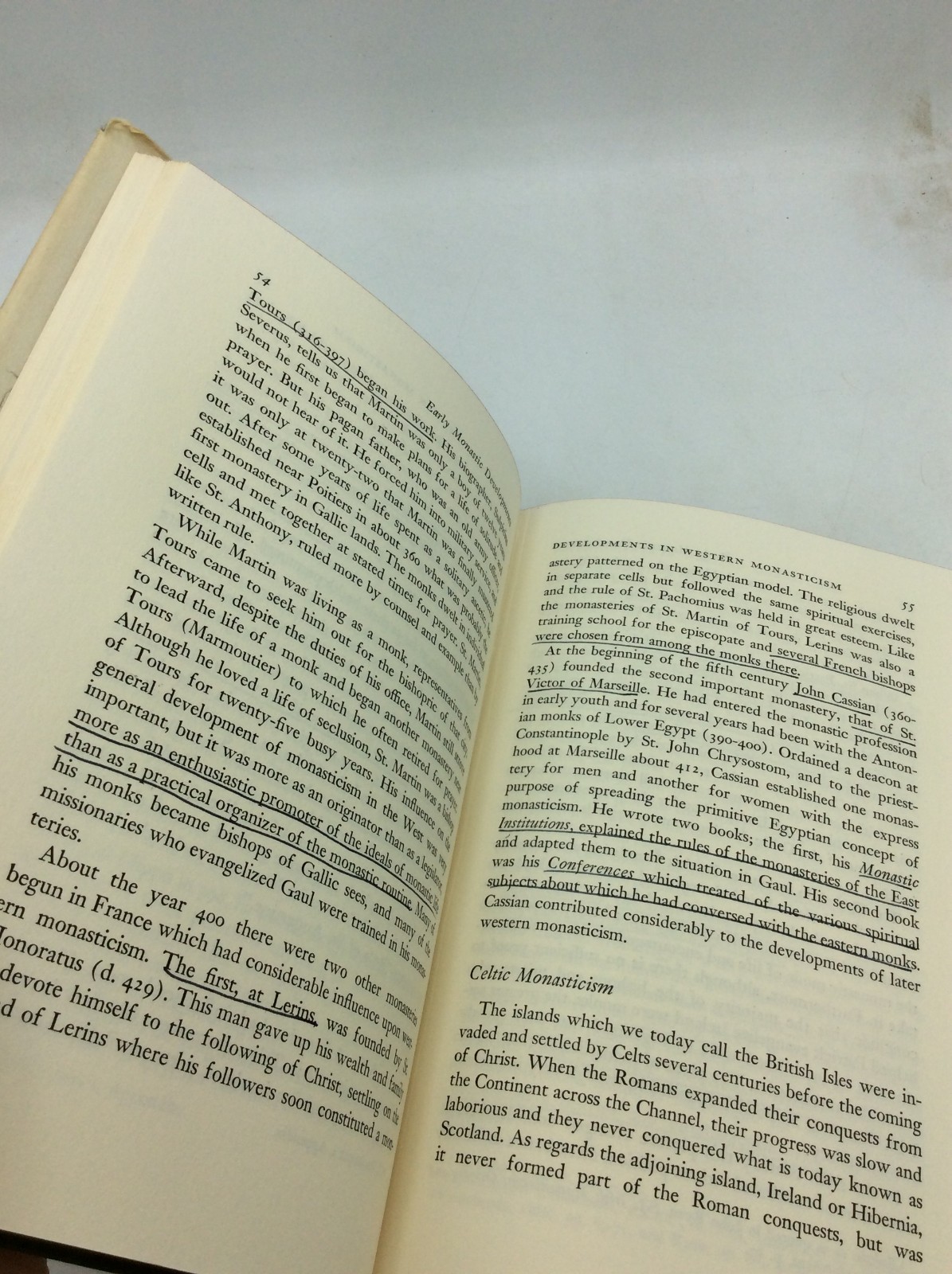 BENEDICTINE MONASTICISM – Lowrie J. Daly – 1965 1st ed – Catholic