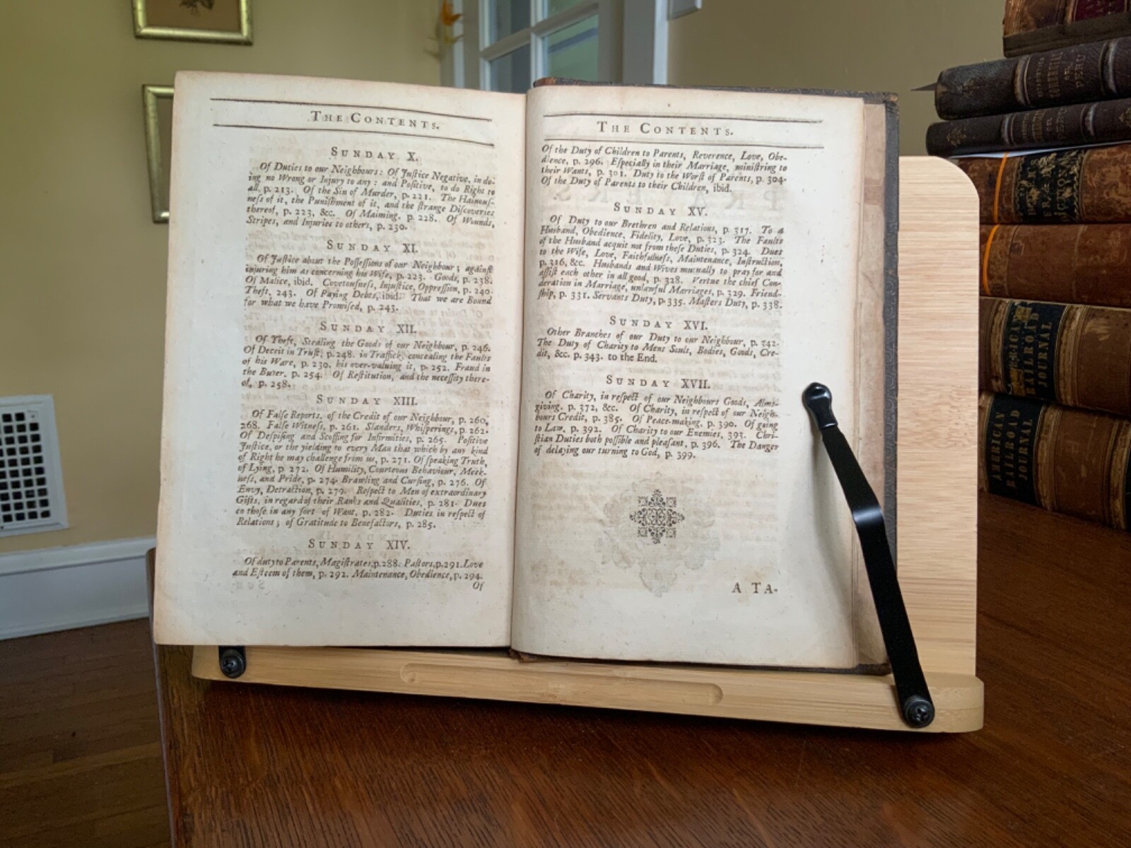 1715 The Whole Duty of Man – Cambridge Binding – Early Gift Inscription