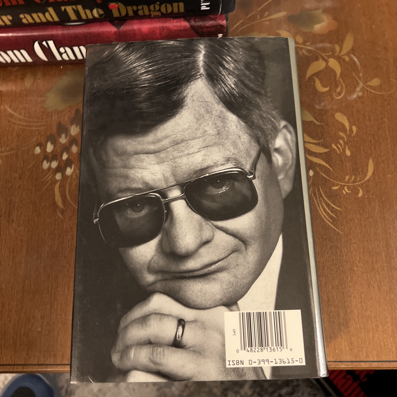 Tom Clancy-The Sum Of All Fears Jack Ryan 1st Print-1st Edition-1991 HCDJ-VTG