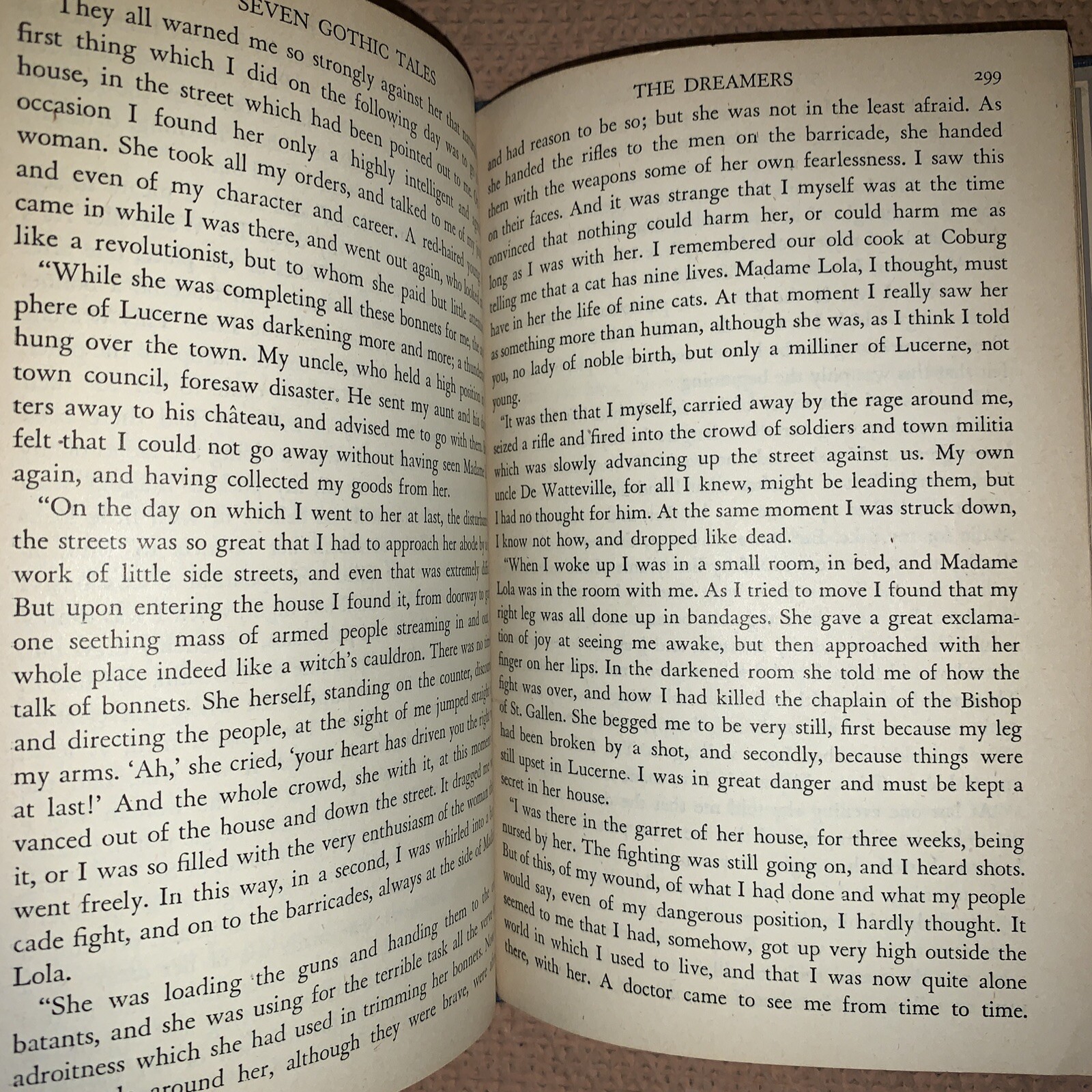 Seven Gothic Tales by Isak Dinesen 1934 Modern Library Vintage Book