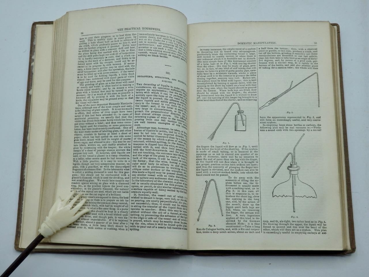 1855 THE PRACTICAL HOUSEWIFE A Complete Encyclopaedia of Domestic Economy PHILP