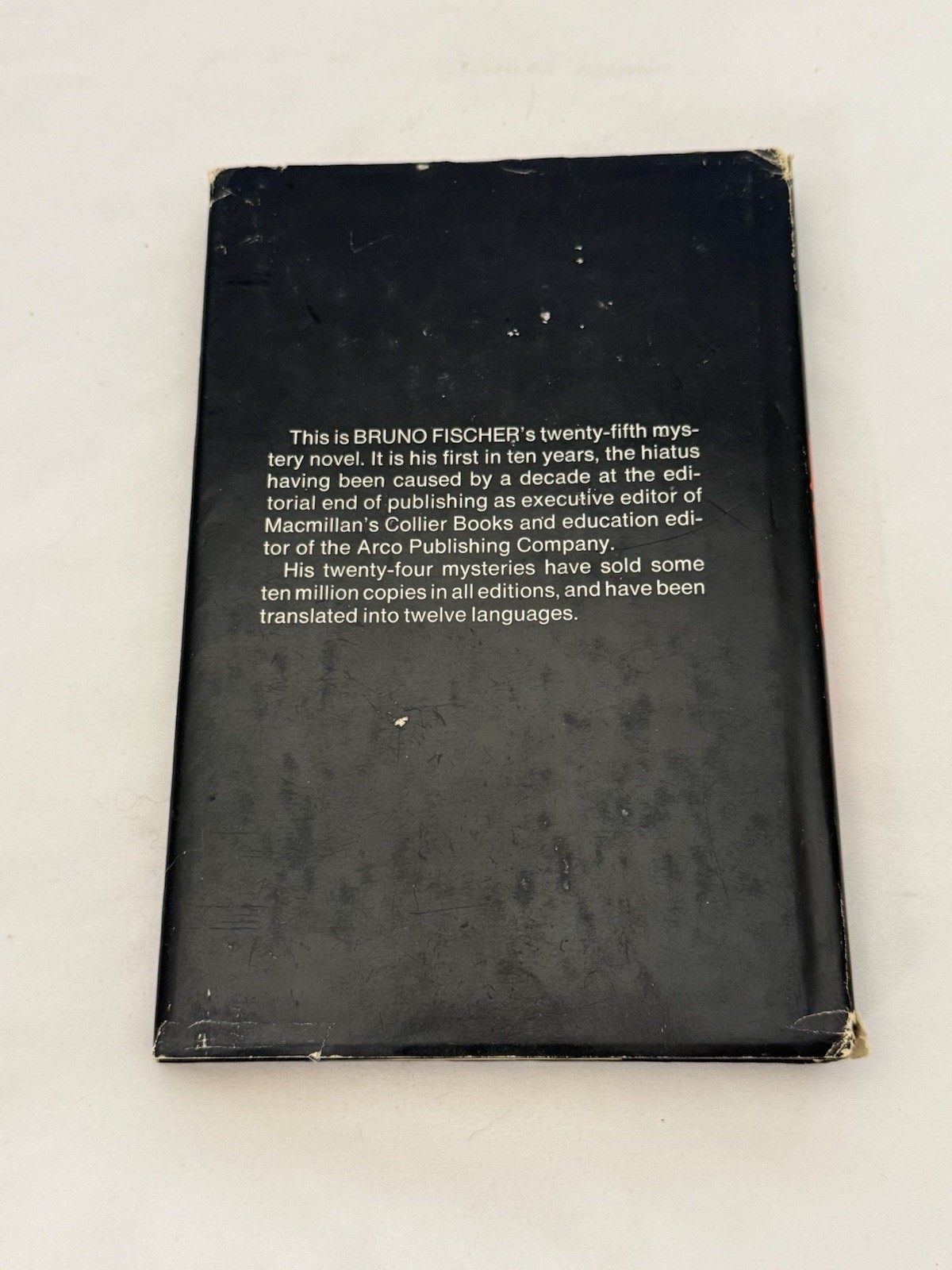 THE EVIL DAYS Bruno Fischer 1973 185 Pages Hardcover w/ Dust Jacket