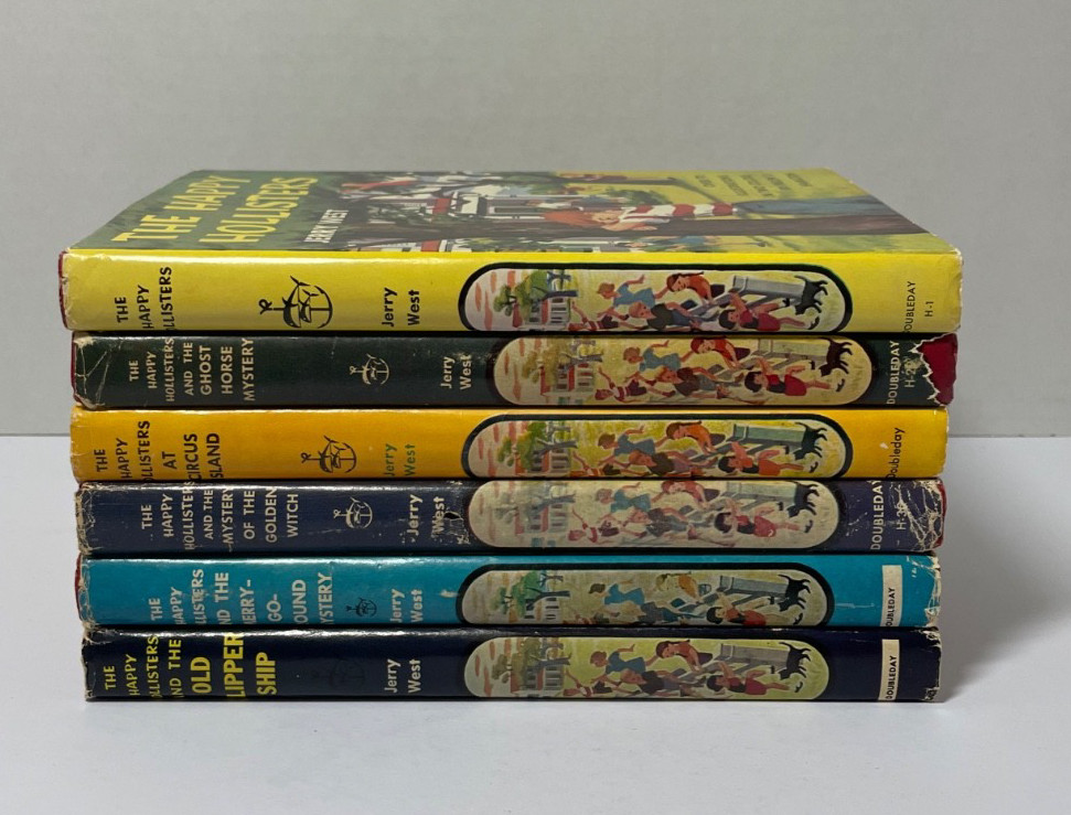 The Happy Hollisters set of 6 including Book #1 Vintage Children’s Series