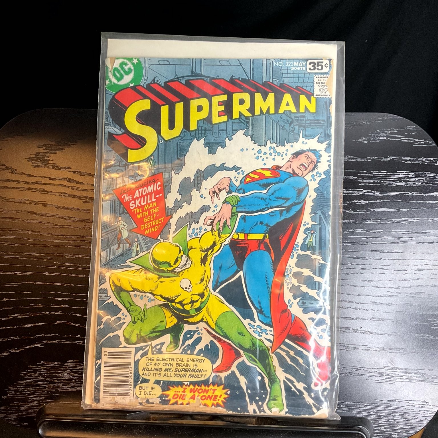 Superman Action Comics #694 #123 #323 Electric Atomic Skull Lot DC Comics
