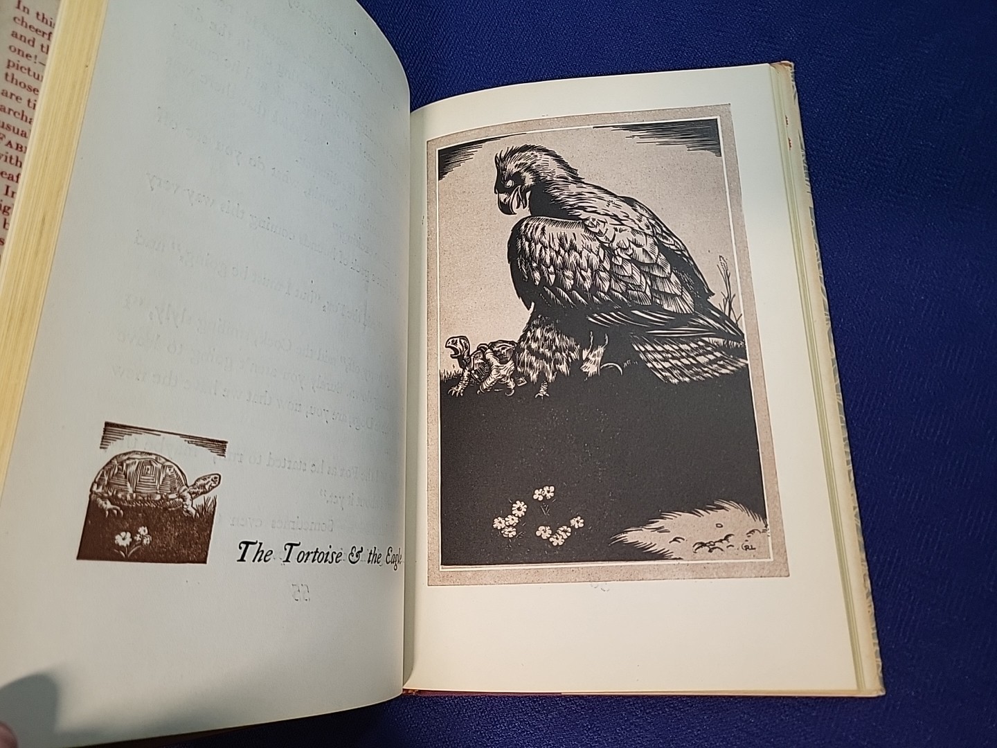 Aesop’s Fables by Munro Leaf 1941 Heritage Press Robert Lawson Illustrations DJ