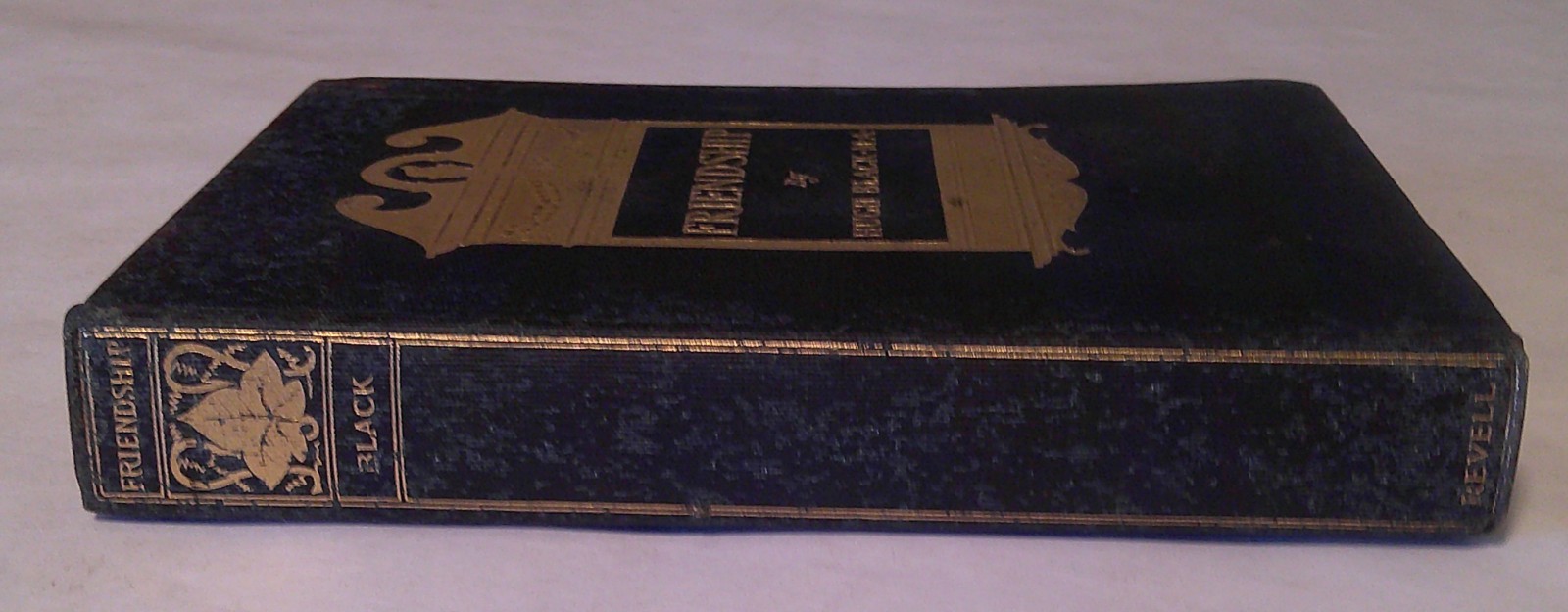 FRIENDSHIP by Hugh Black 1902 ANTIQUE Fleming H. Revell Co. Hard Cover