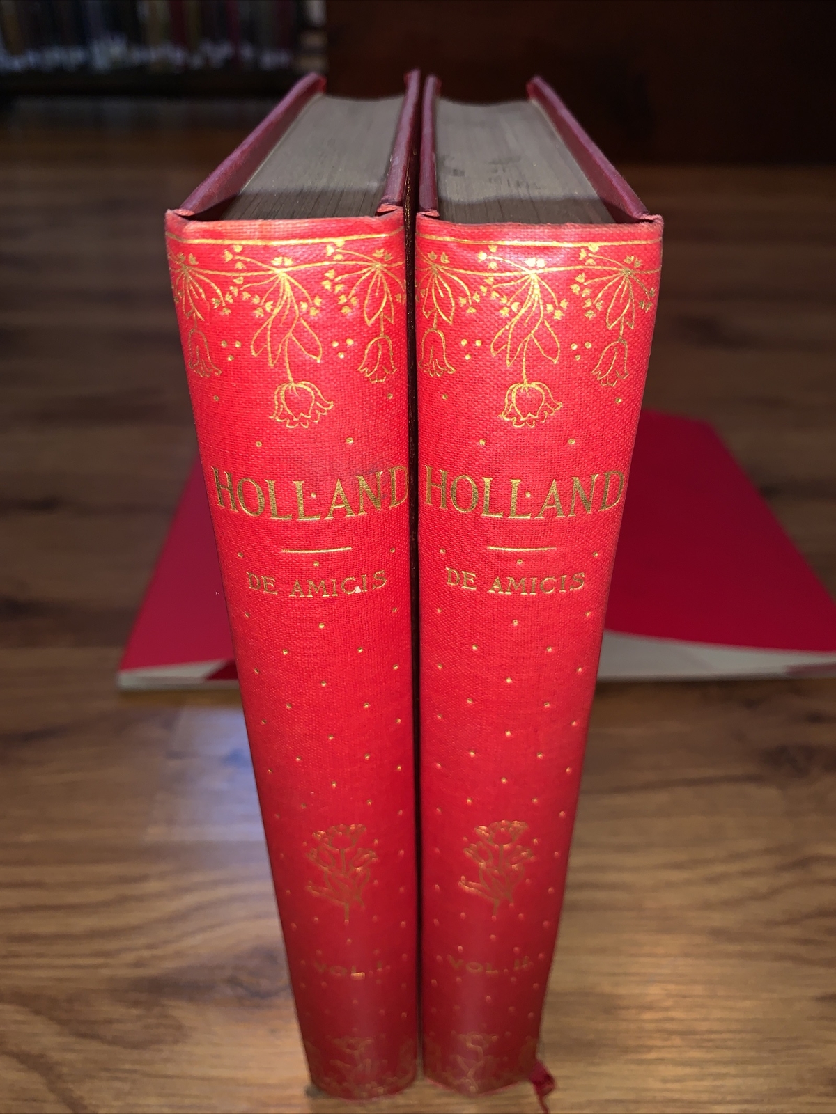 Holland by Edmondo De Amicis 2 Volumes Illustrated 1894 w/ Dust Jacket