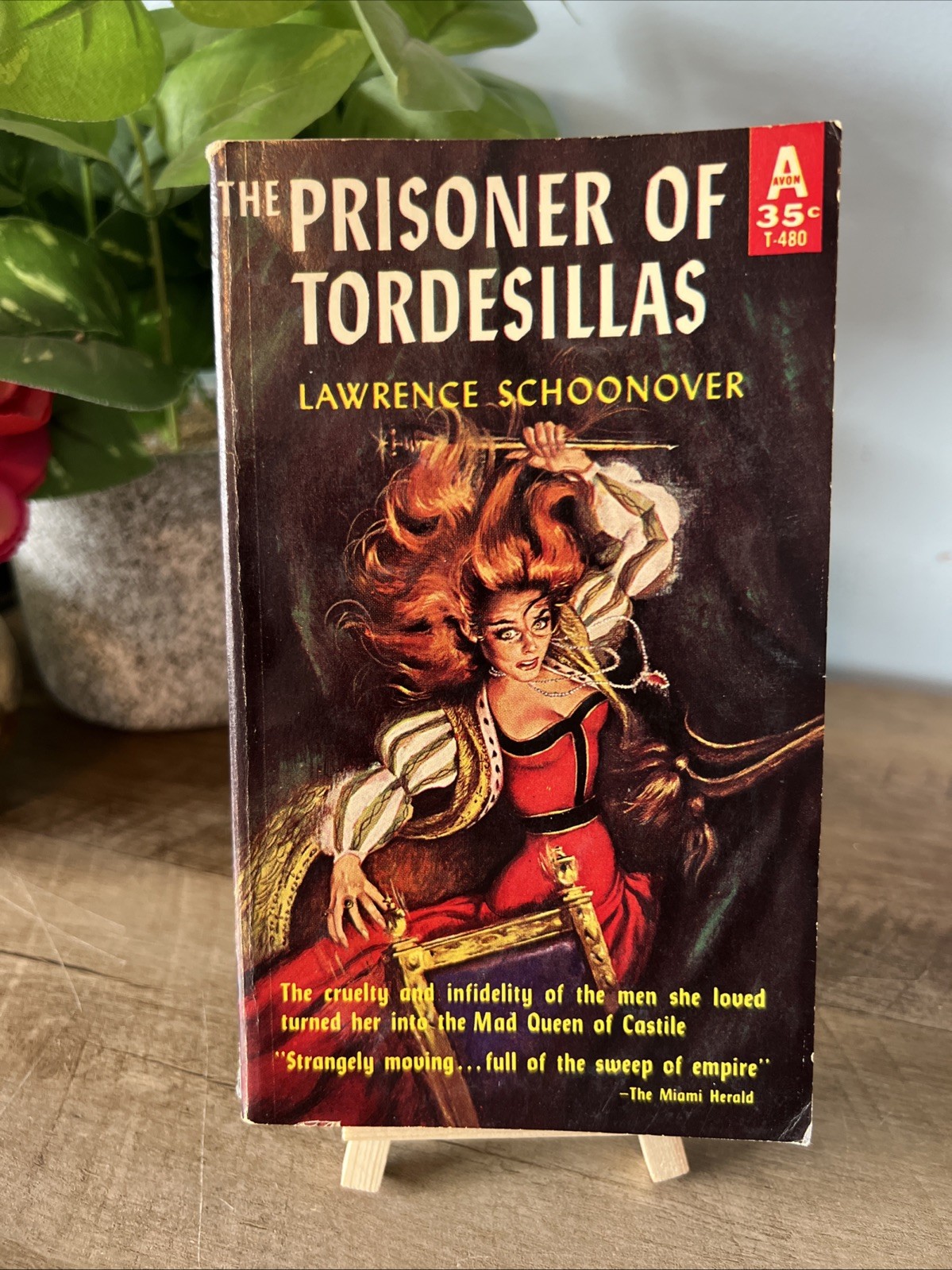 The Prisoner Of Tordesillas by Lawrence Schoonover – 1952 Avon Books #T-480