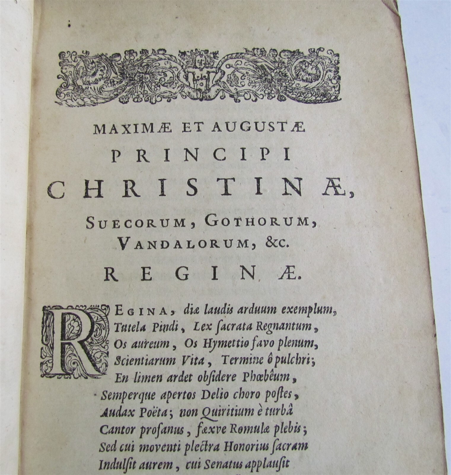 1665 ELZEVIR PRESS antique VELLUM on Claudius Claudianus ANCIENT ROMAN POETRY