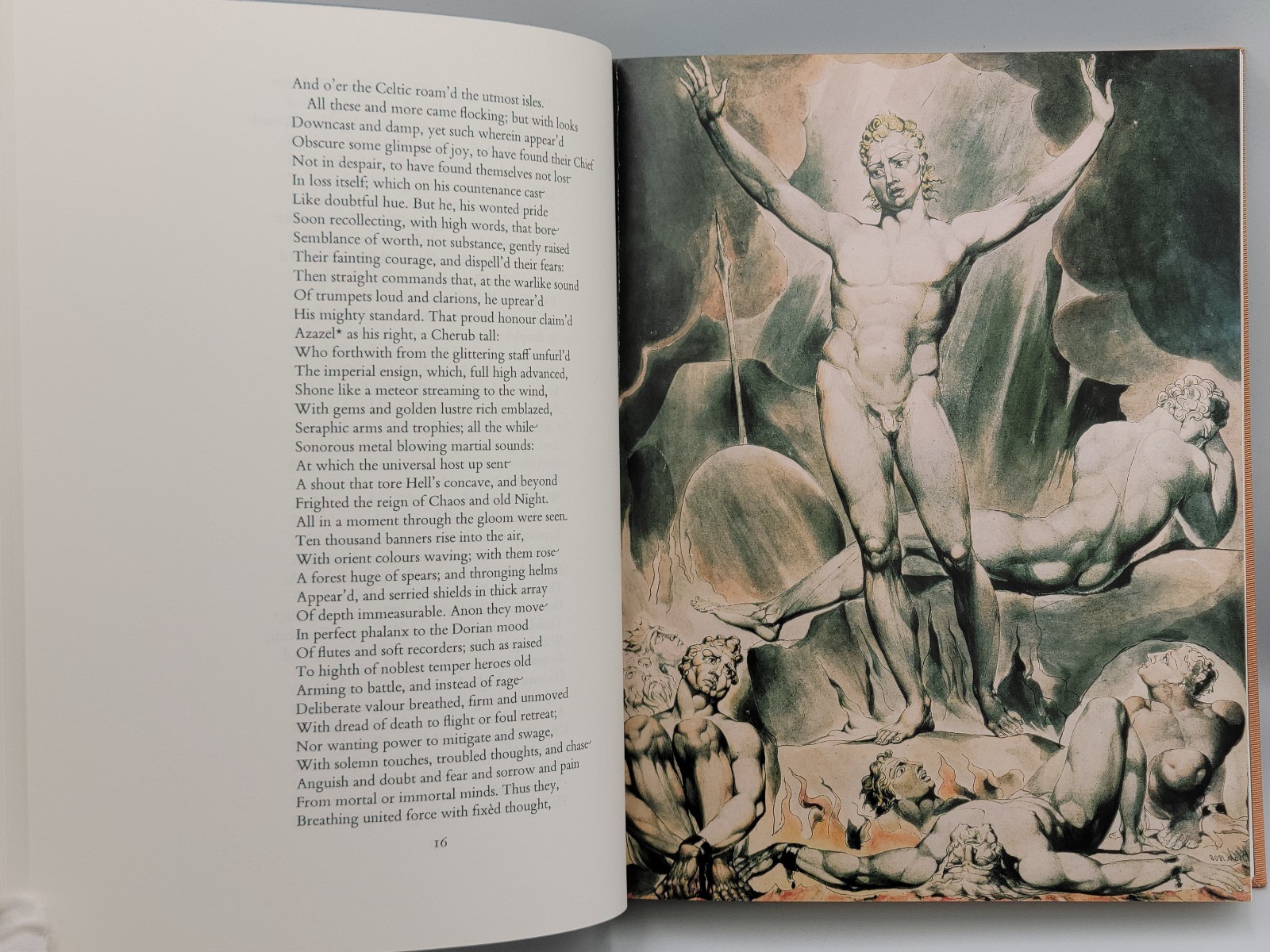 Paradise Lost – John Milton – William Blake – Folio Society – Leather – 2003
