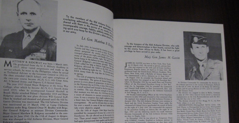 Saga of The All American – 82nd Airborne Division in World War II Unit History