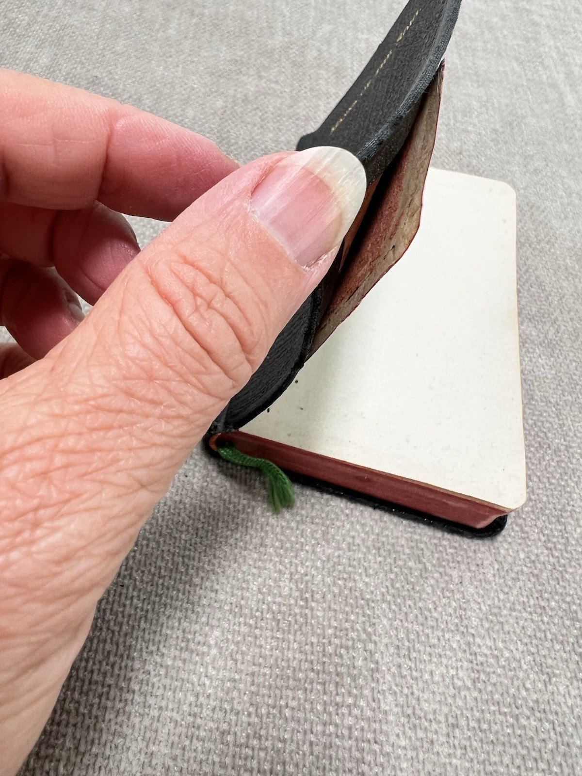 Antique Manna of the Soul Religious Prayer Book 1917 First Pocket Edition