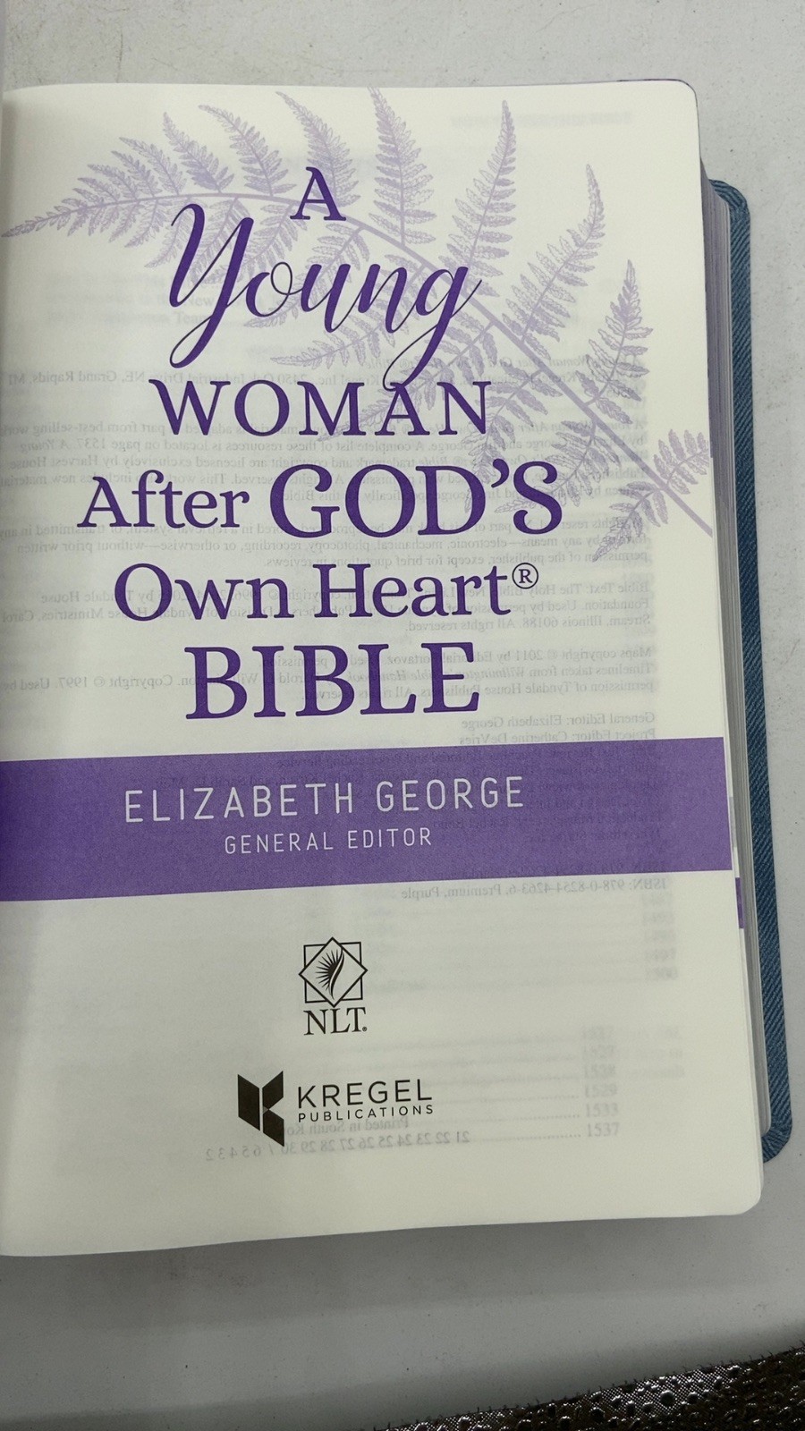 A Young Woman After God’s Own Heart Bible Elizabeth George Hardcover 2020