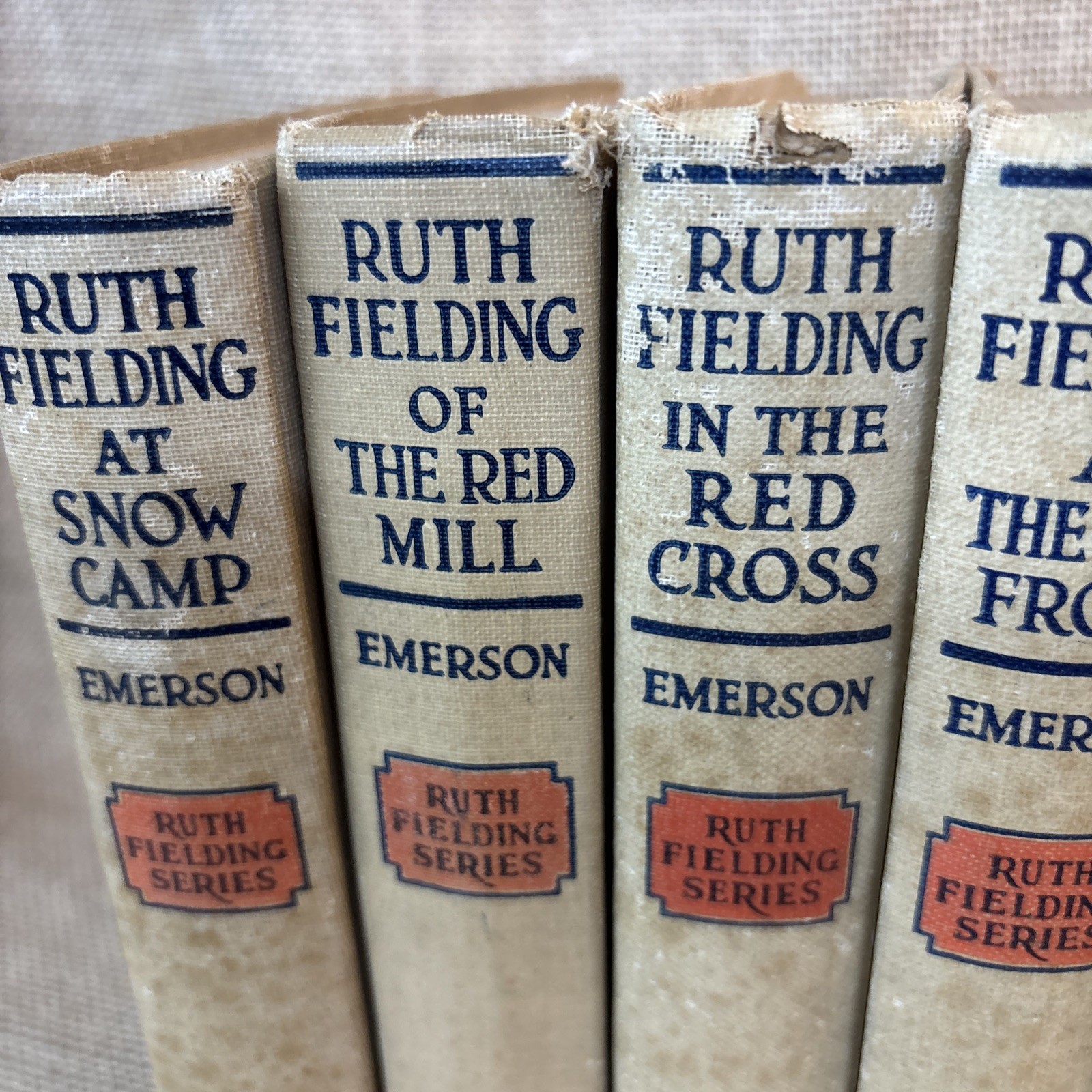 VTG Ruth Fielding Alice Emerson 9 Volumes Series Books for Young Girls Juvenile