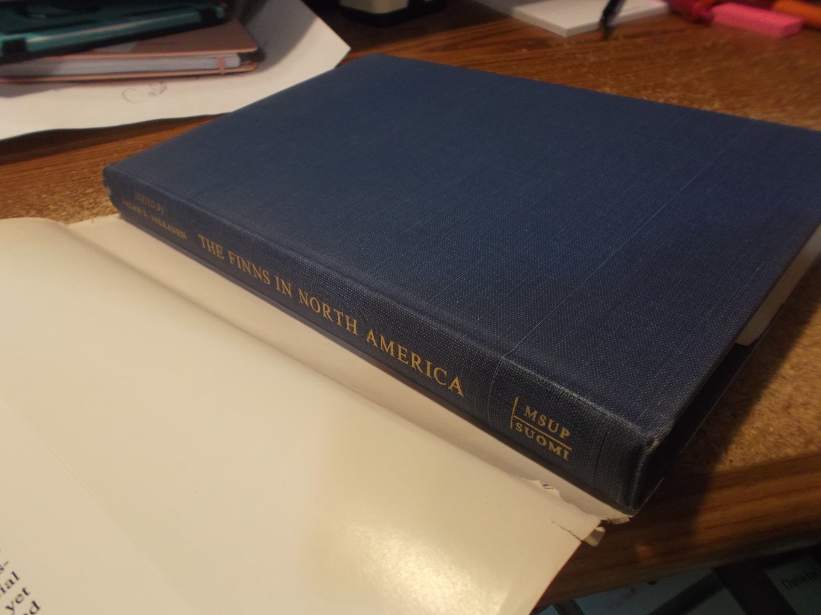 The Finns in North America – Ralph Jalkanen – 1969 – HC/DJ