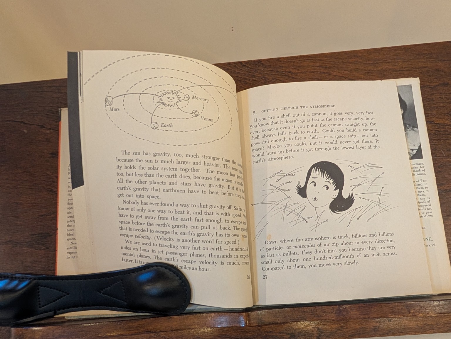 FIRST BOOK OF SPACE TRAVEL by Jeanne Bendick – 1960 Revised Edition Illus HC/DJ
