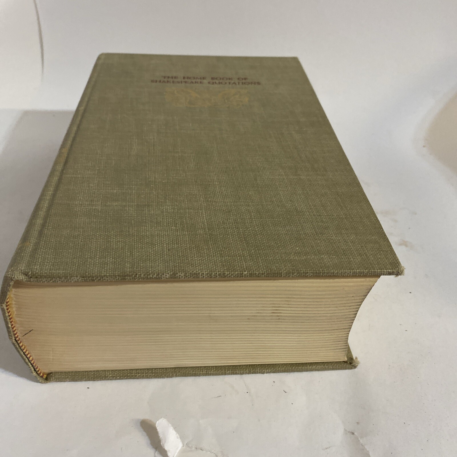 The Home Book of Shakespeare Quotations By Burton Stevenson