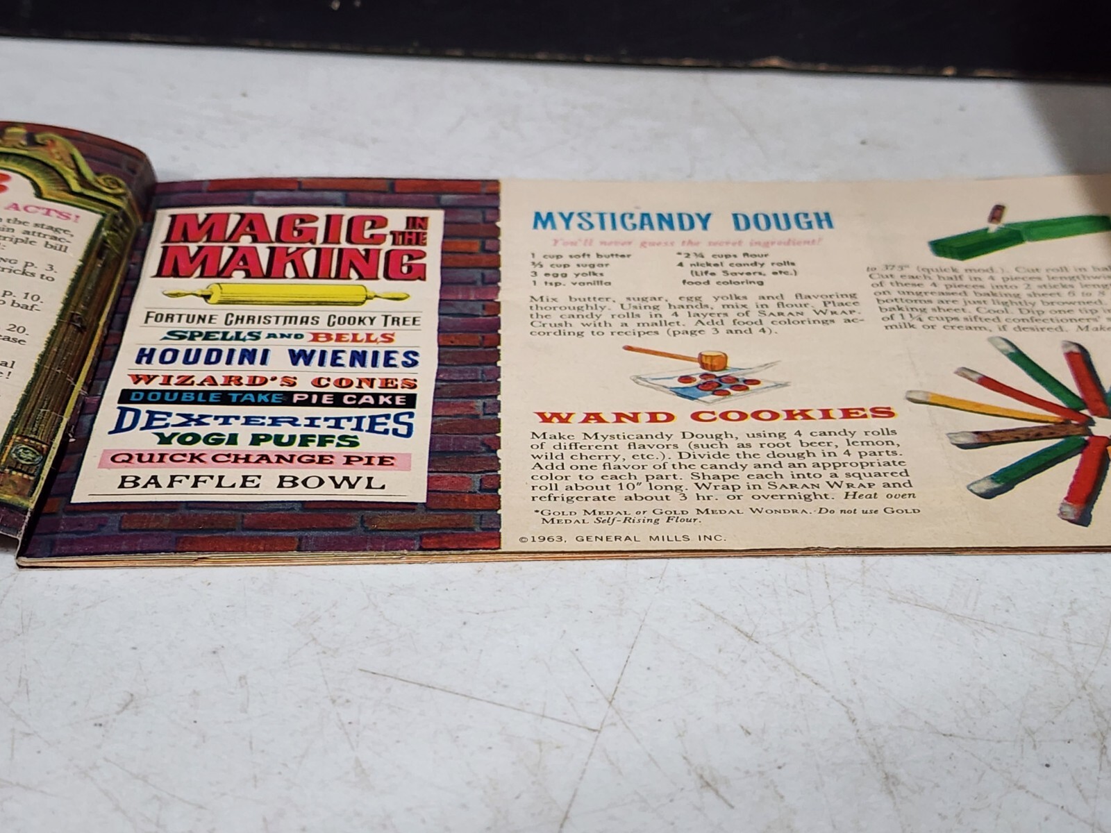 1963 Betty Crocker’s Baking’s Believing Authentic Magic Recipes Oven Wizardry